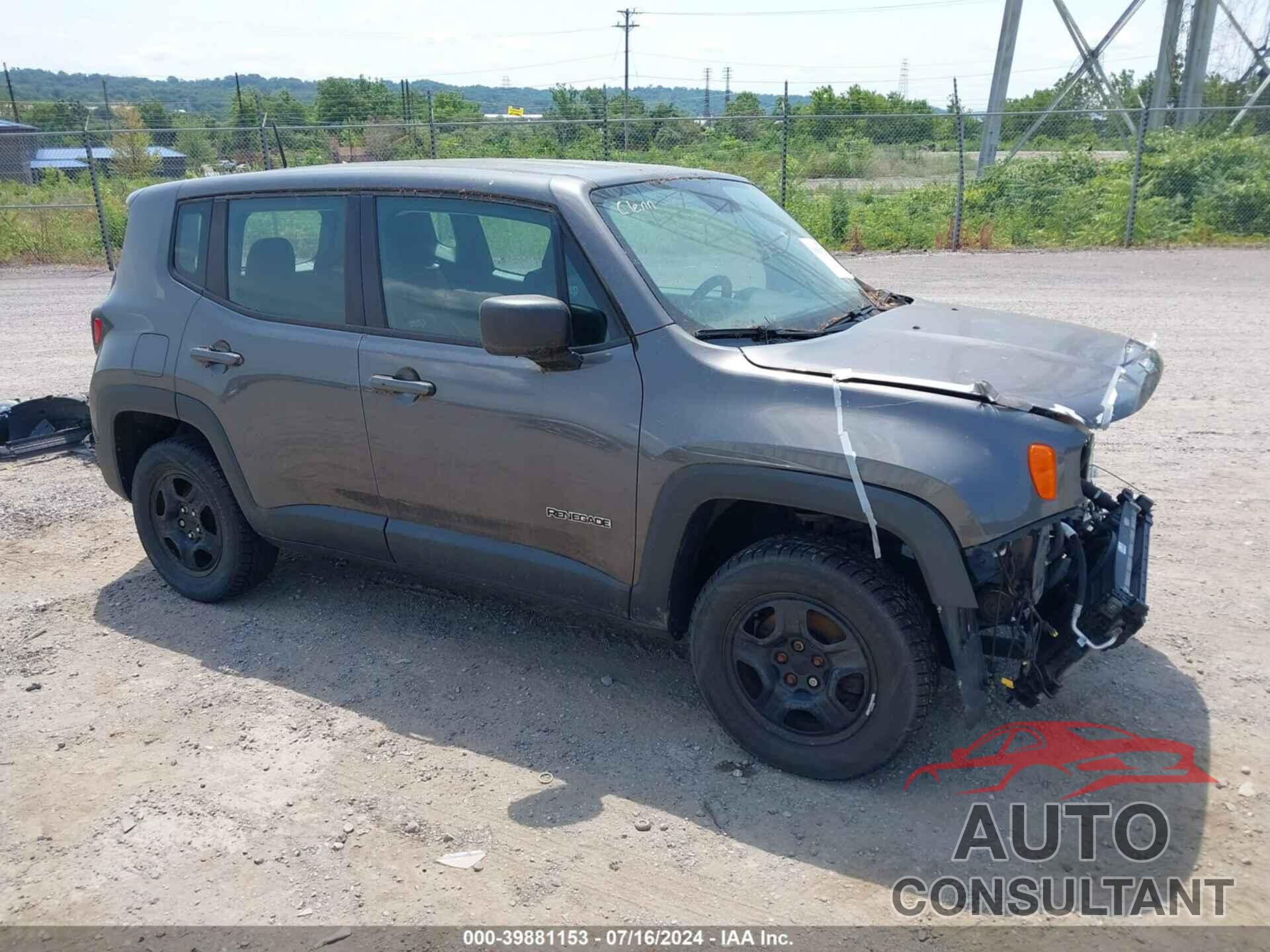 JEEP RENEGADE 2017 - ZACCJBAB7HPG36829