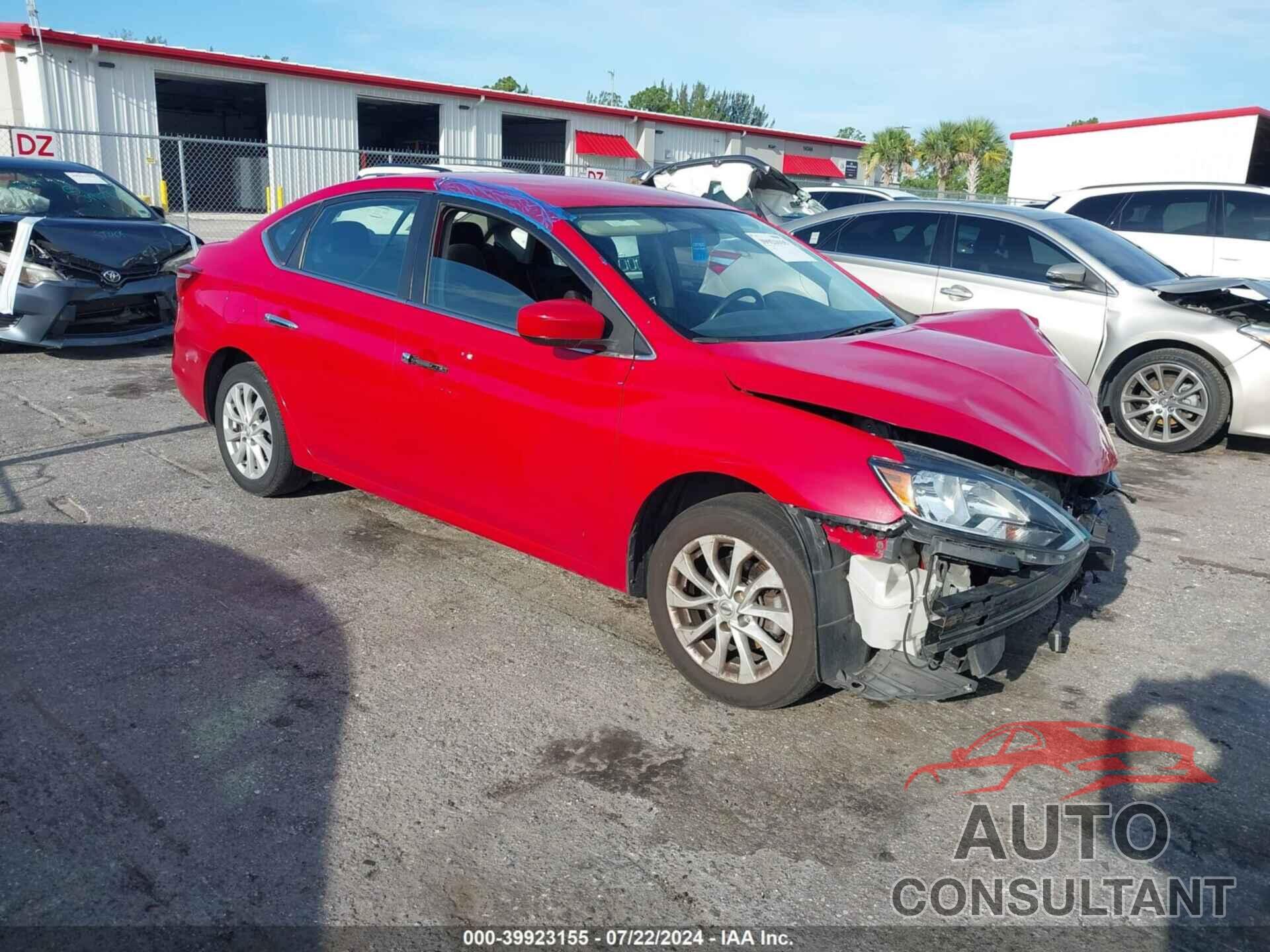 NISSAN SENTRA 2019 - 3N1AB7AP8KL609655