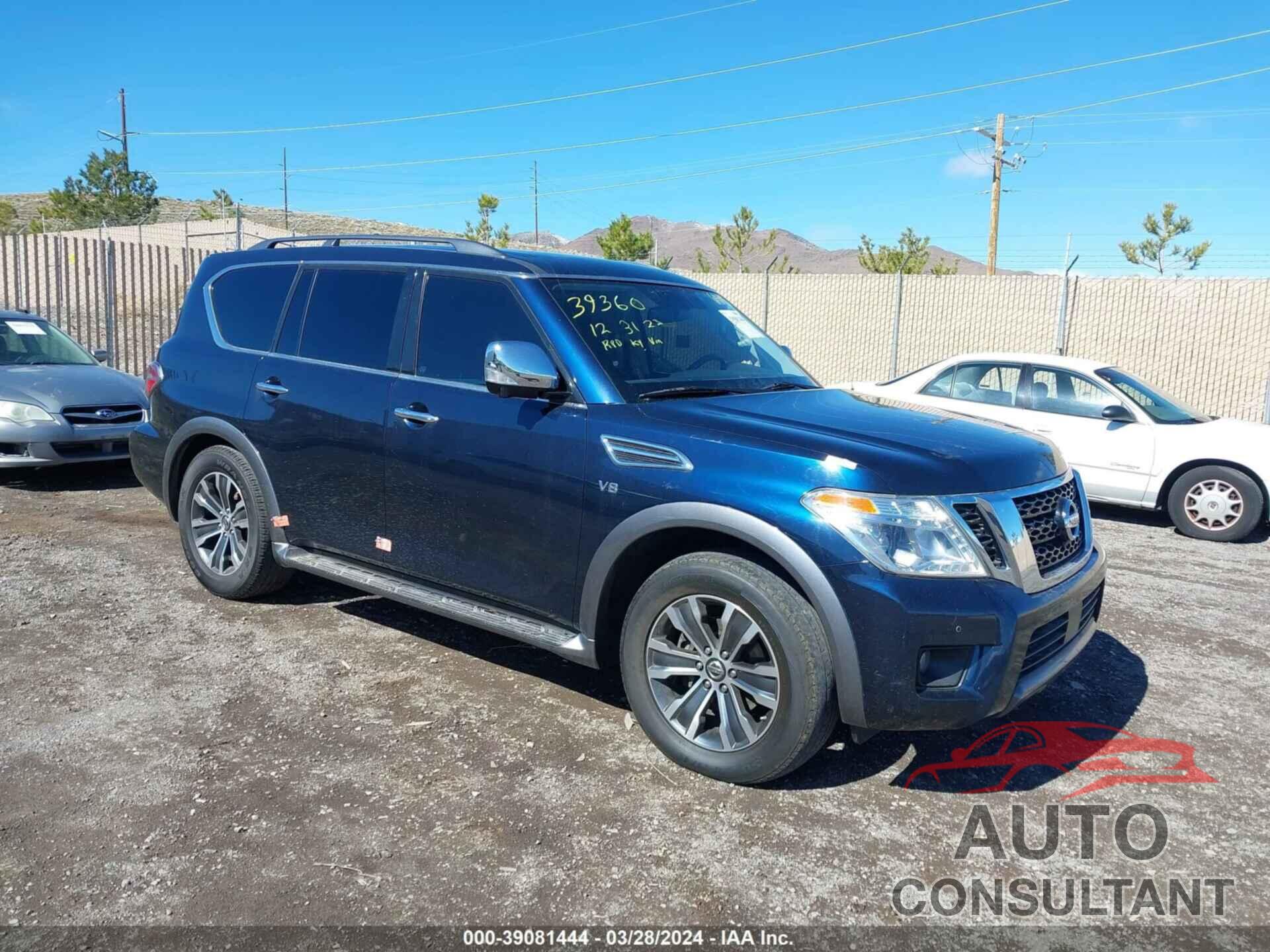 NISSAN ARMADA 2020 - JN8AY2NCXL9618135