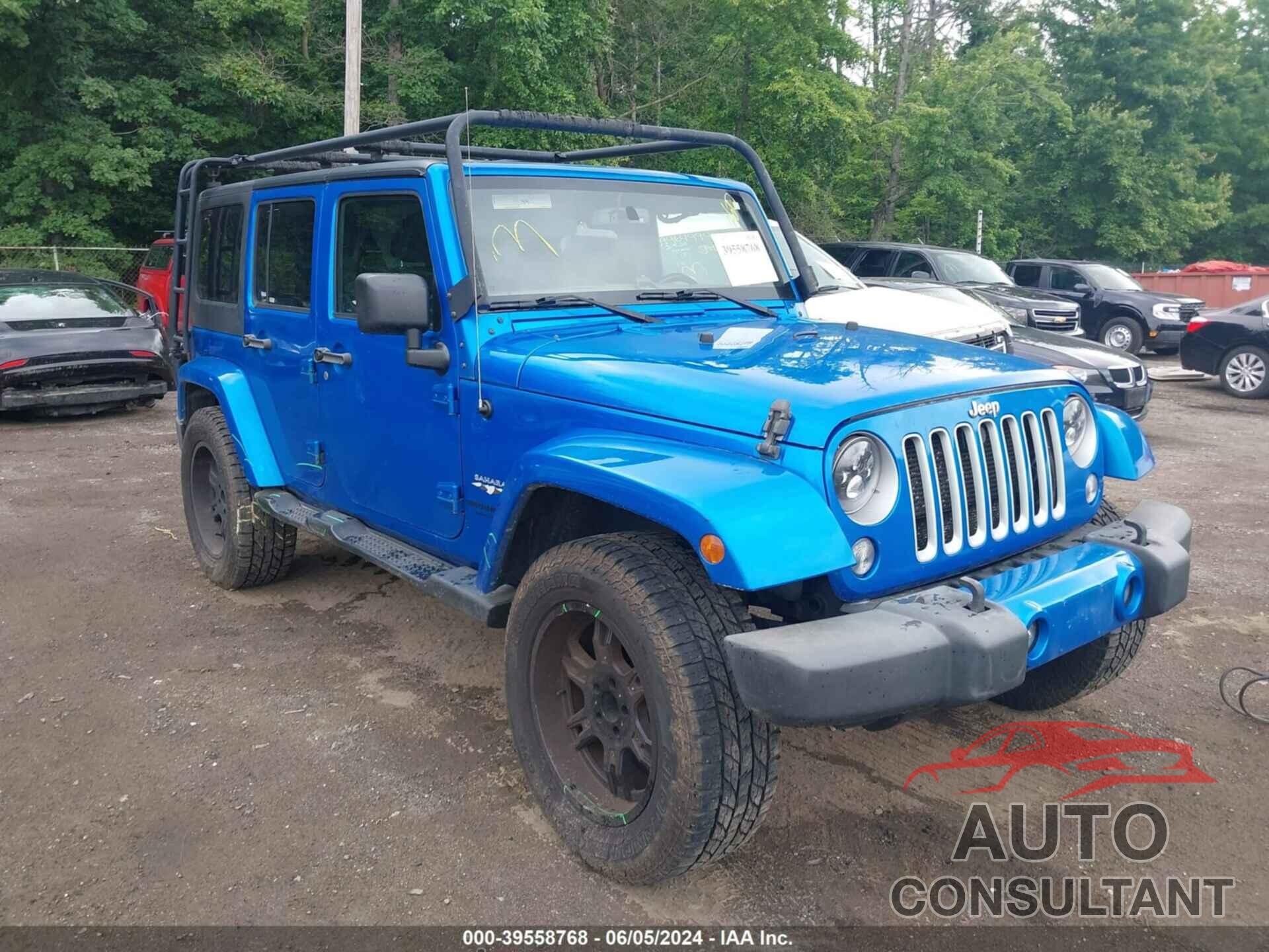 JEEP WRANGLER UNLIMITED 2016 - 1C4BJWEG1GL193413