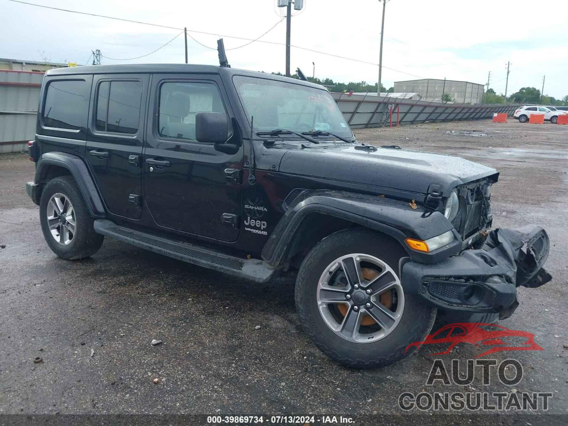 JEEP WRANGLER UNLIMITED 2020 - 1C4HJXEN6LW149107