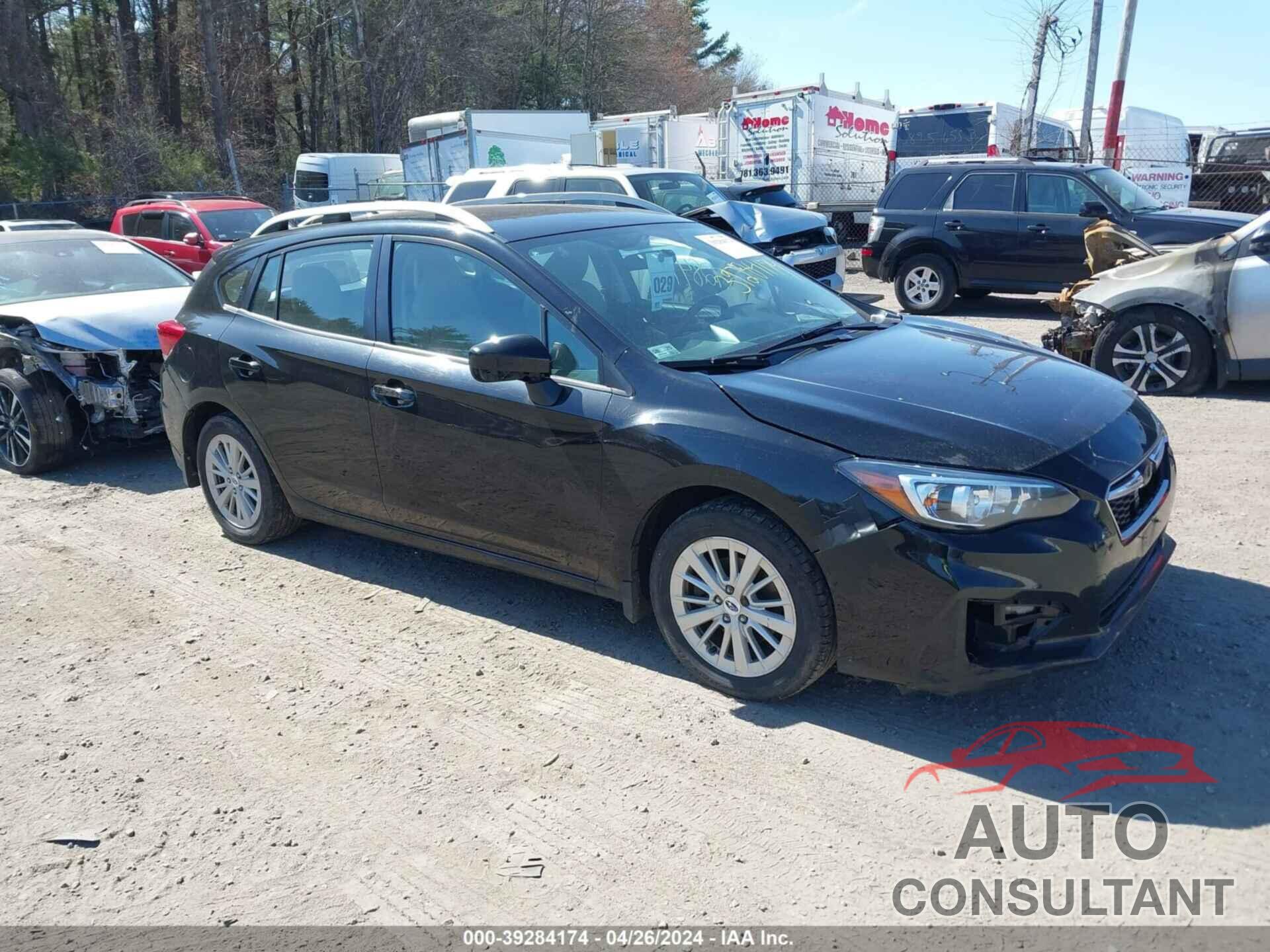 SUBARU IMPREZA 2018 - 4S3GTAB69J3706347