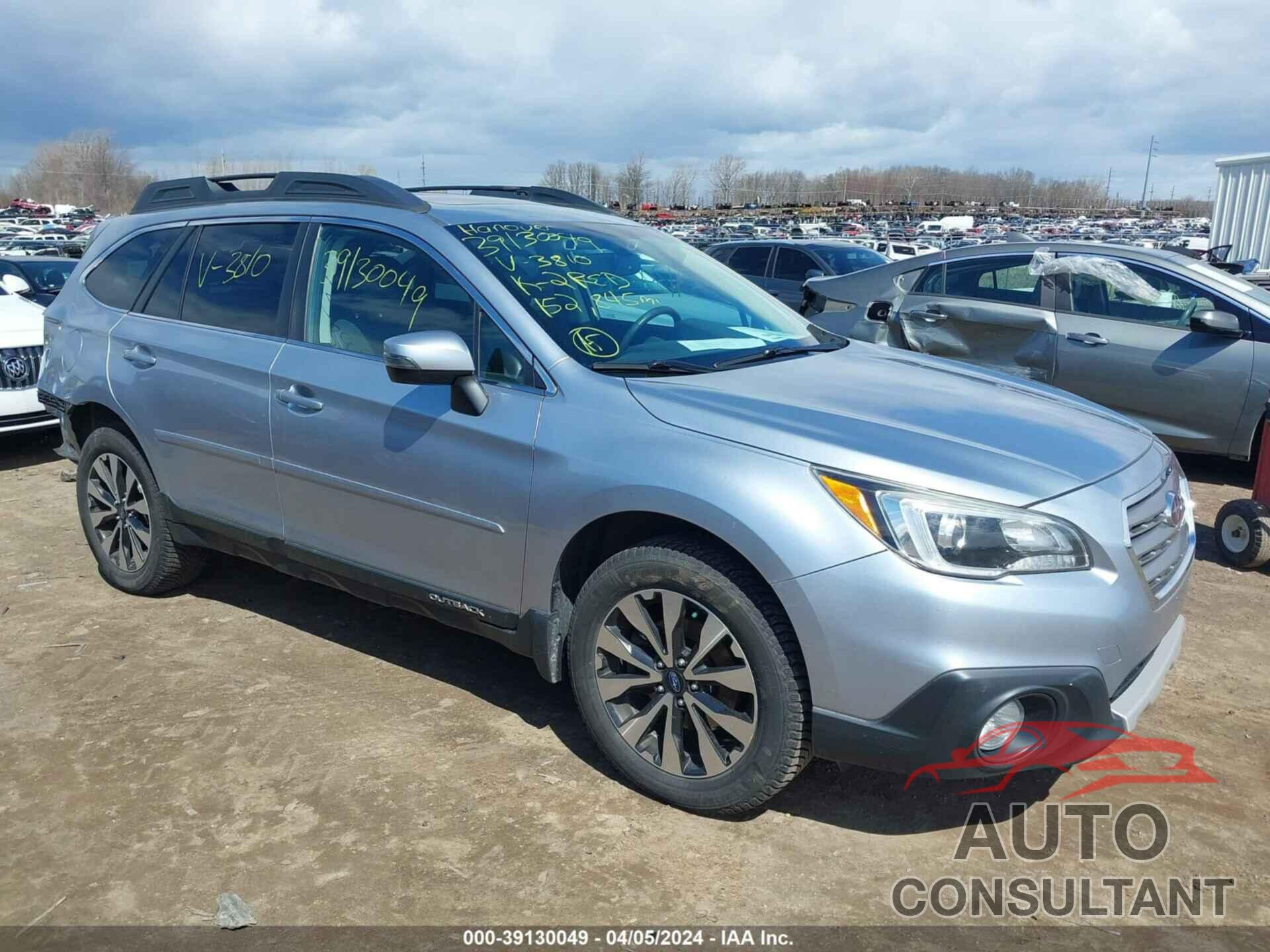 SUBARU OUTBACK 2016 - 4S4BSBNC0G3223810