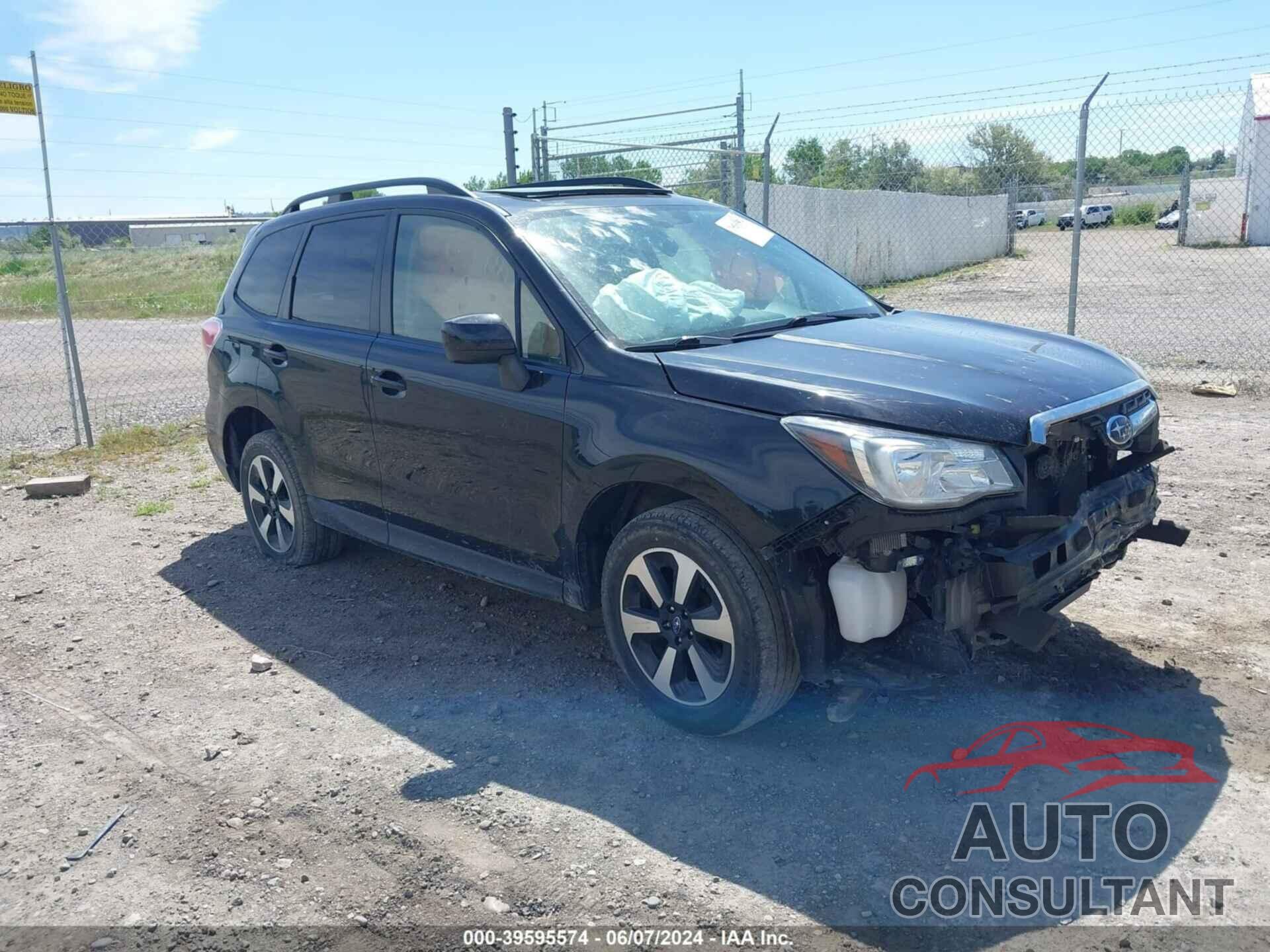 SUBARU FORESTER 2018 - JF2SJAEC3JH526139