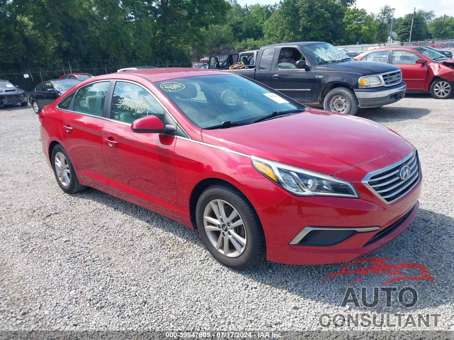 HYUNDAI SONATA 2017 - 5NPE24AF5HH483980