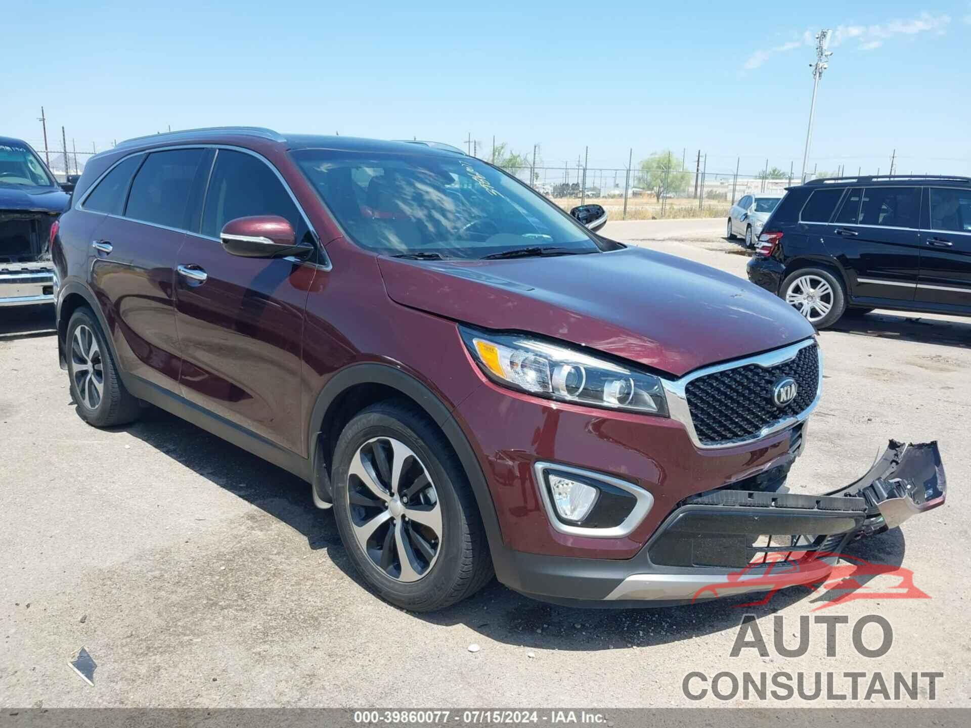 KIA SORENTO 2017 - 5XYPH4A53HG261430