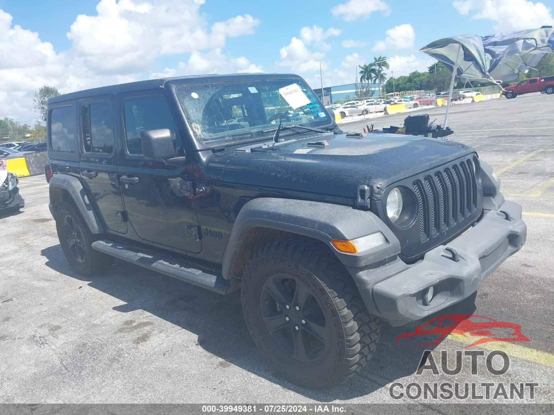 JEEP WRANGLER UNLIMITED 2021 - 1C4HJXDN7MW718548