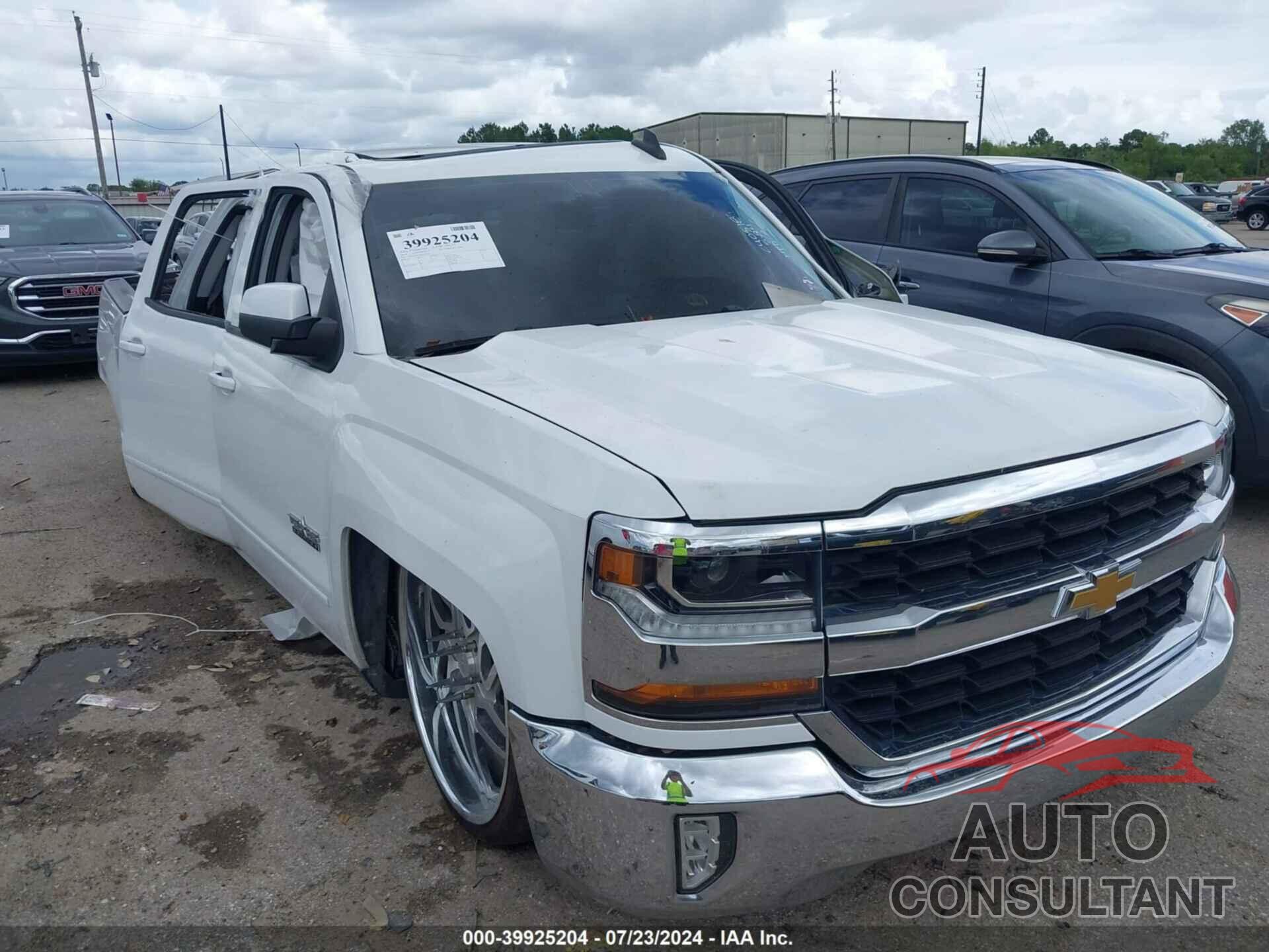 CHEVROLET SILVERADO 1500 2018 - 3GCPCREC5JG167254
