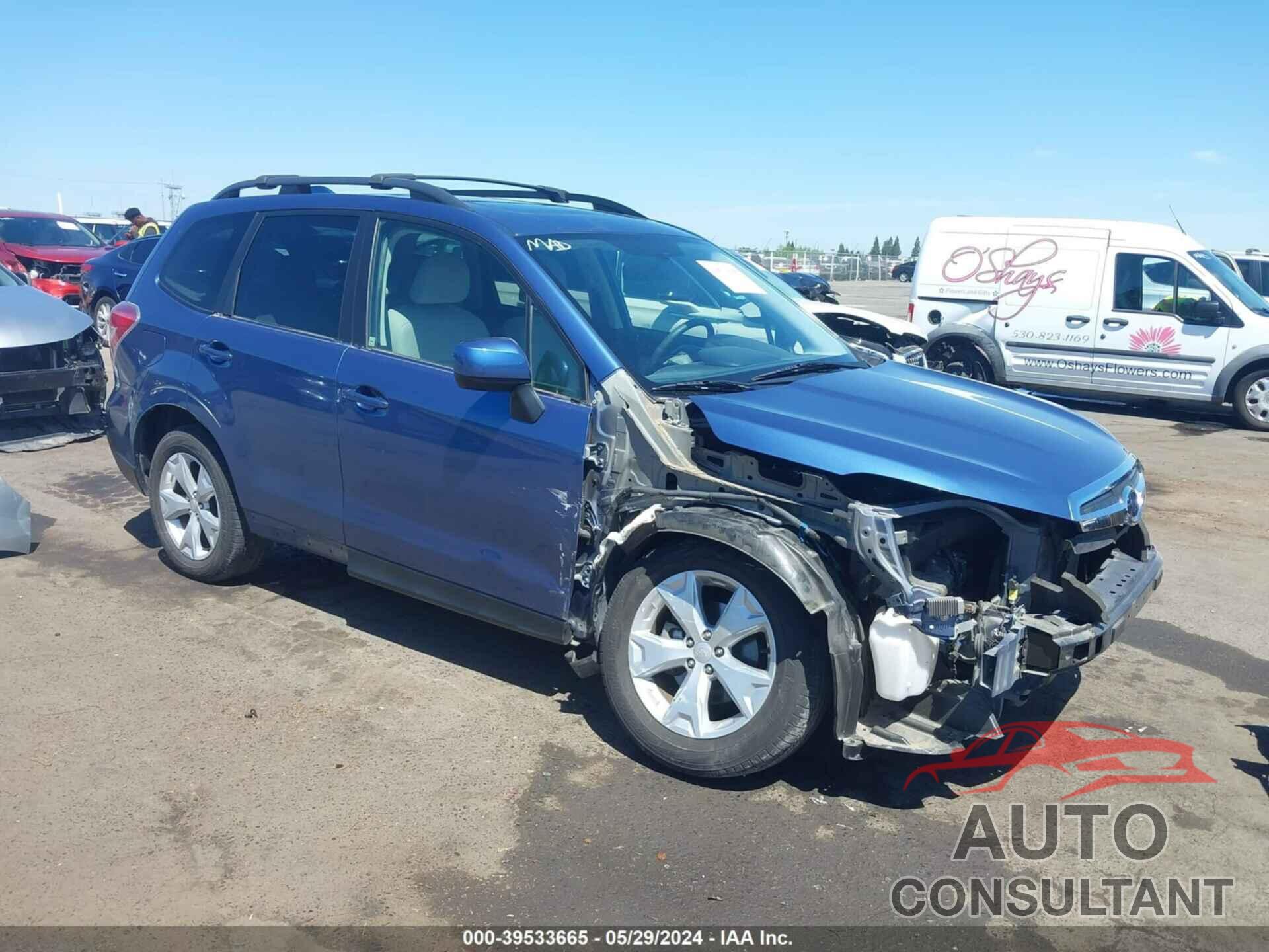 SUBARU FORESTER 2016 - JF2SJADC4GH459514