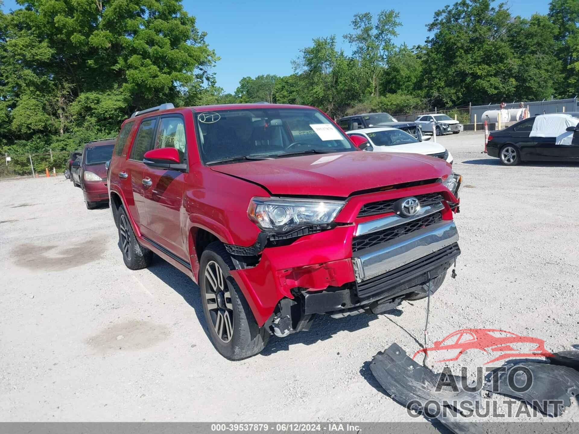 TOYOTA 4RUNNER 2016 - JTEBU5JR3G5405222