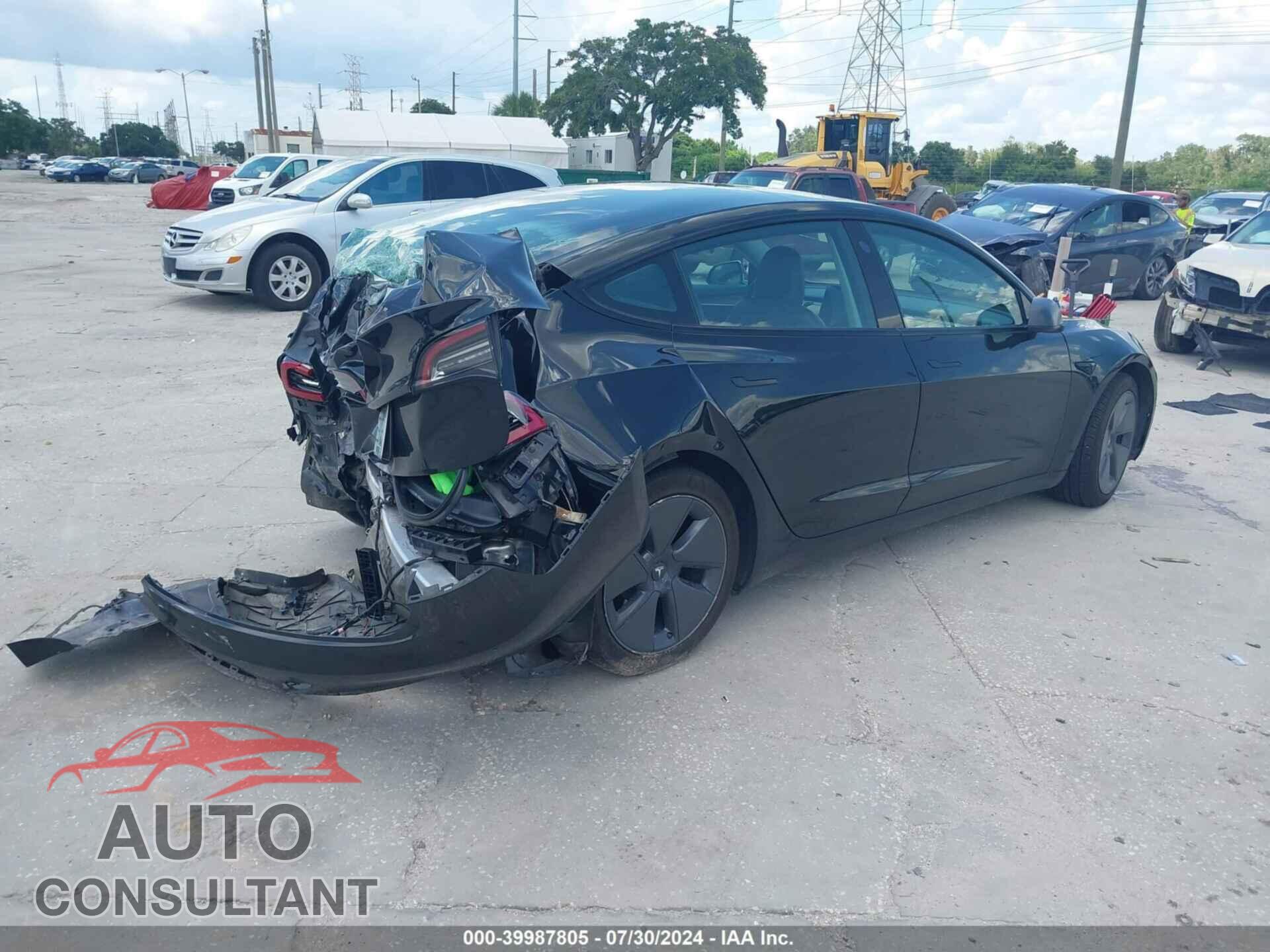 TESLA MODEL 3 2021 - 5YJ3E1EA9MF091640