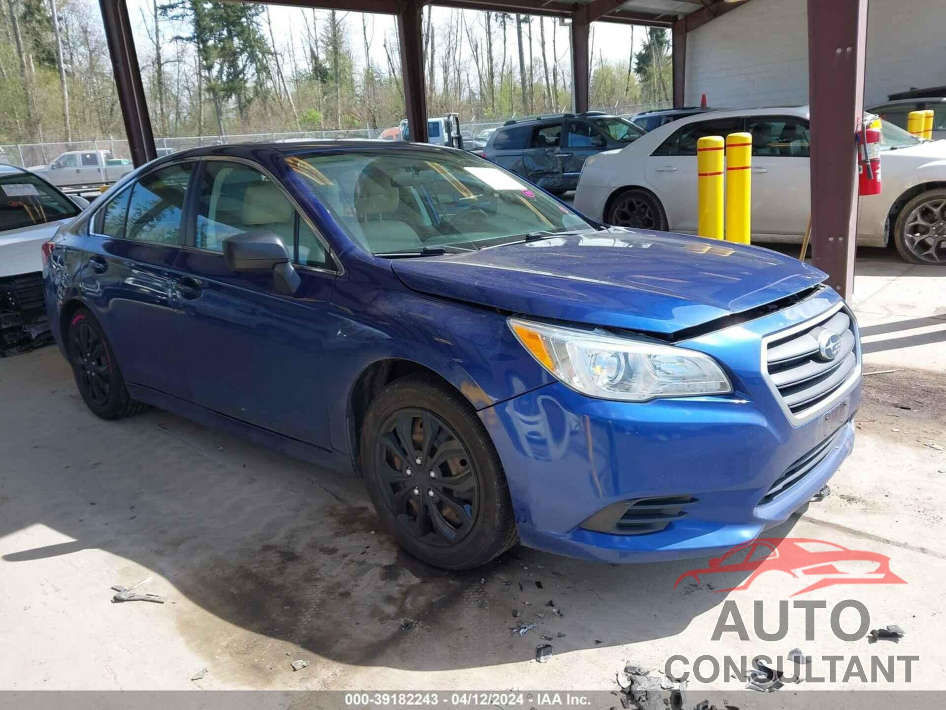 SUBARU LEGACY 2016 - 4S3BNAA65G3023866