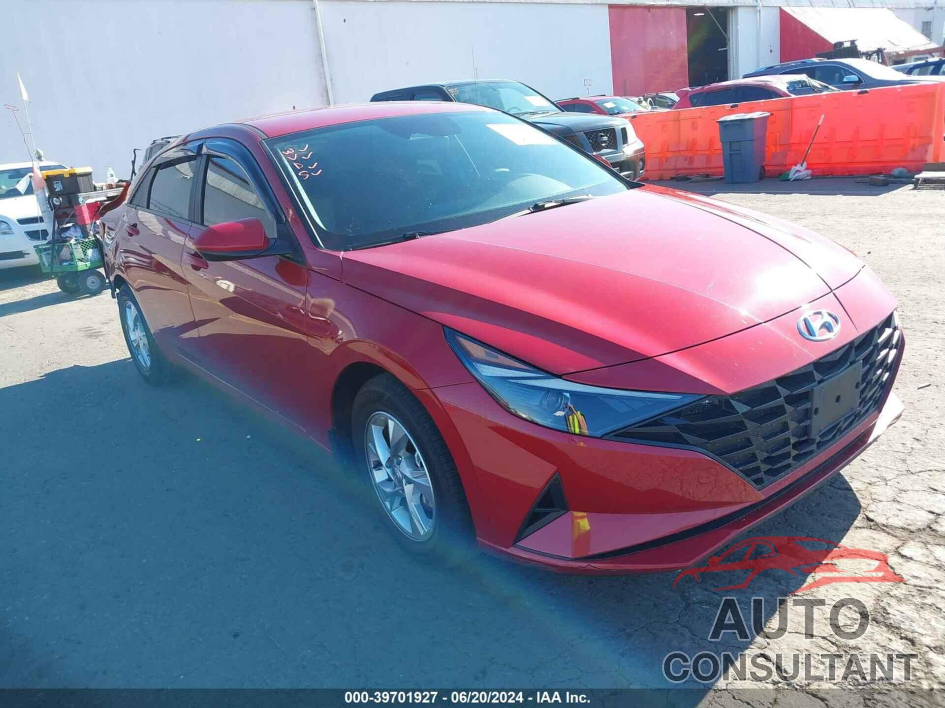 HYUNDAI ELANTRA 2022 - KMHLL4AG8NU357218