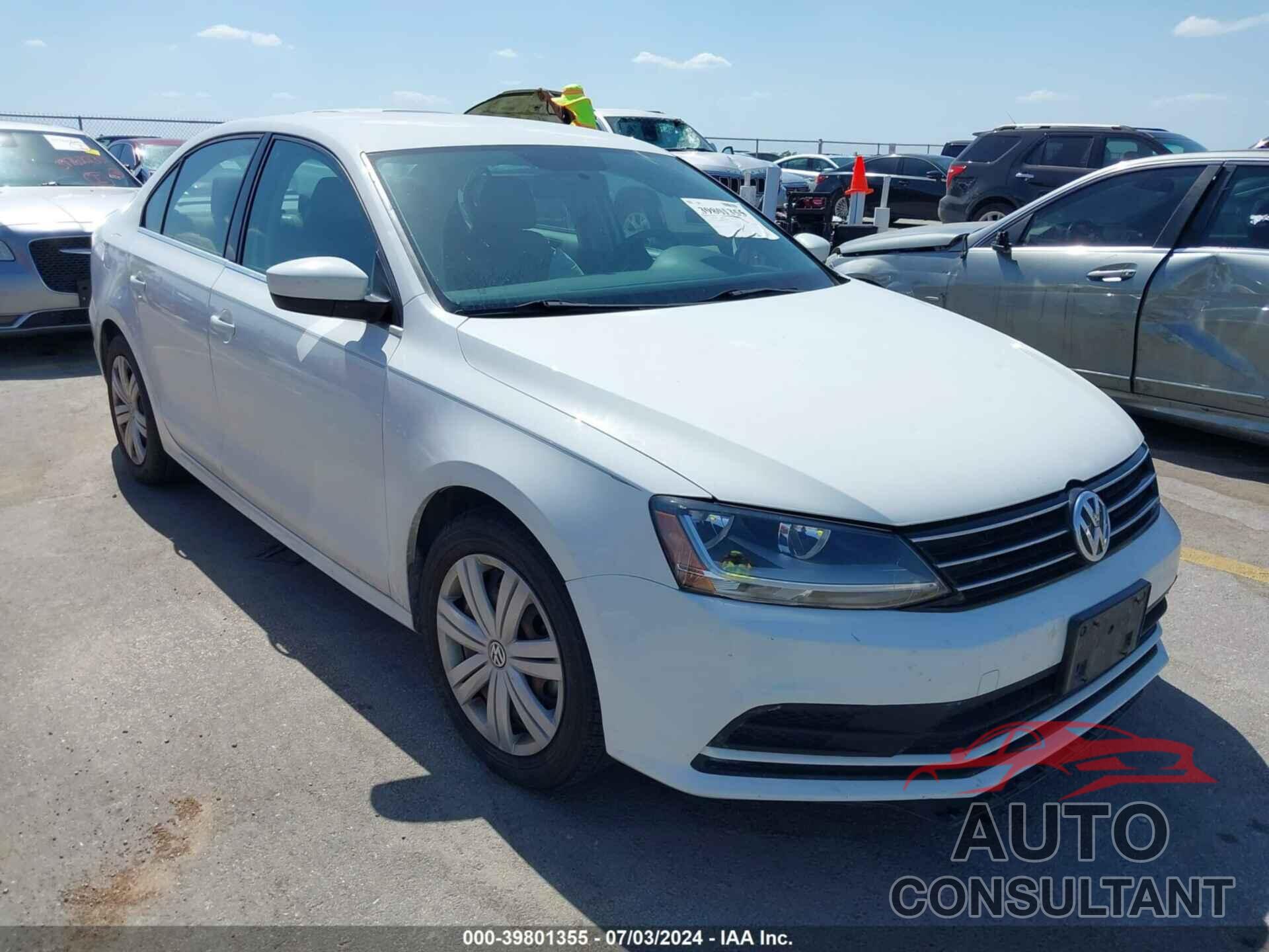 VOLKSWAGEN JETTA 2017 - 3VW2B7AJ4HM391906