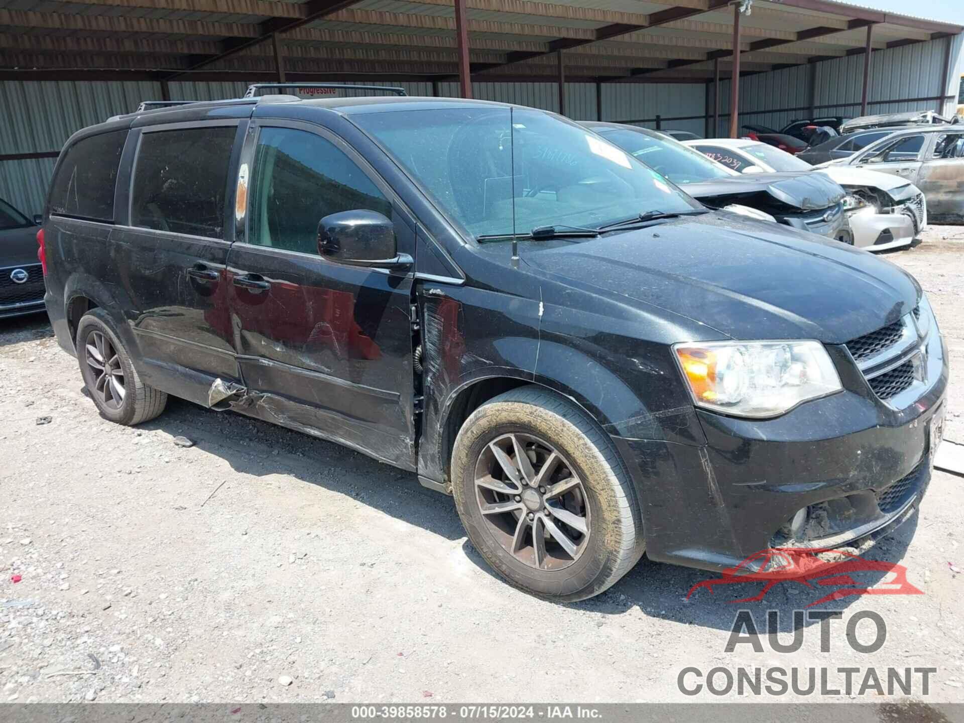 DODGE GRAND CARAVAN 2017 - 2C4RDGCG1HR596119