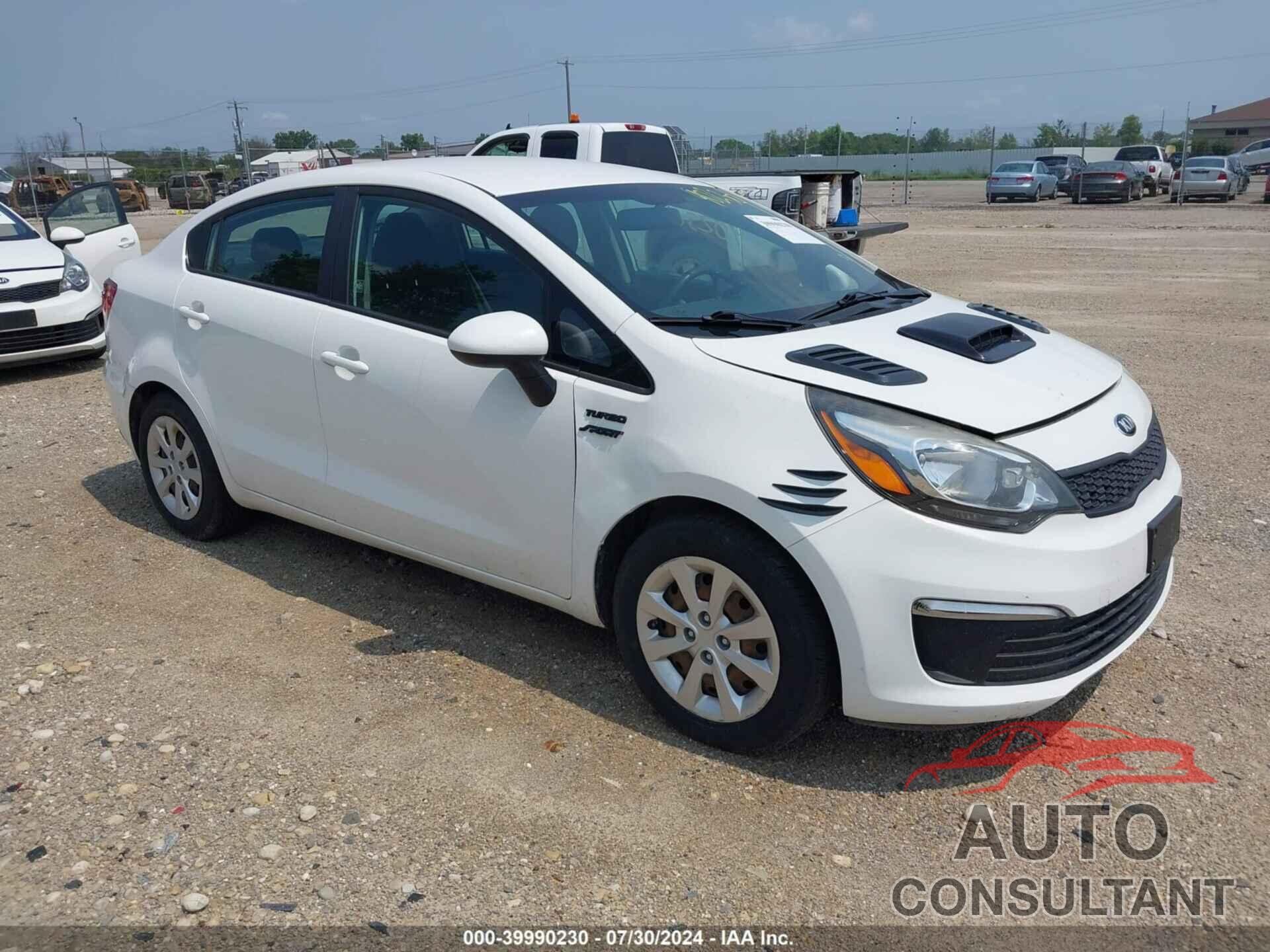 KIA RIO 2017 - KNADM4A39H6044722