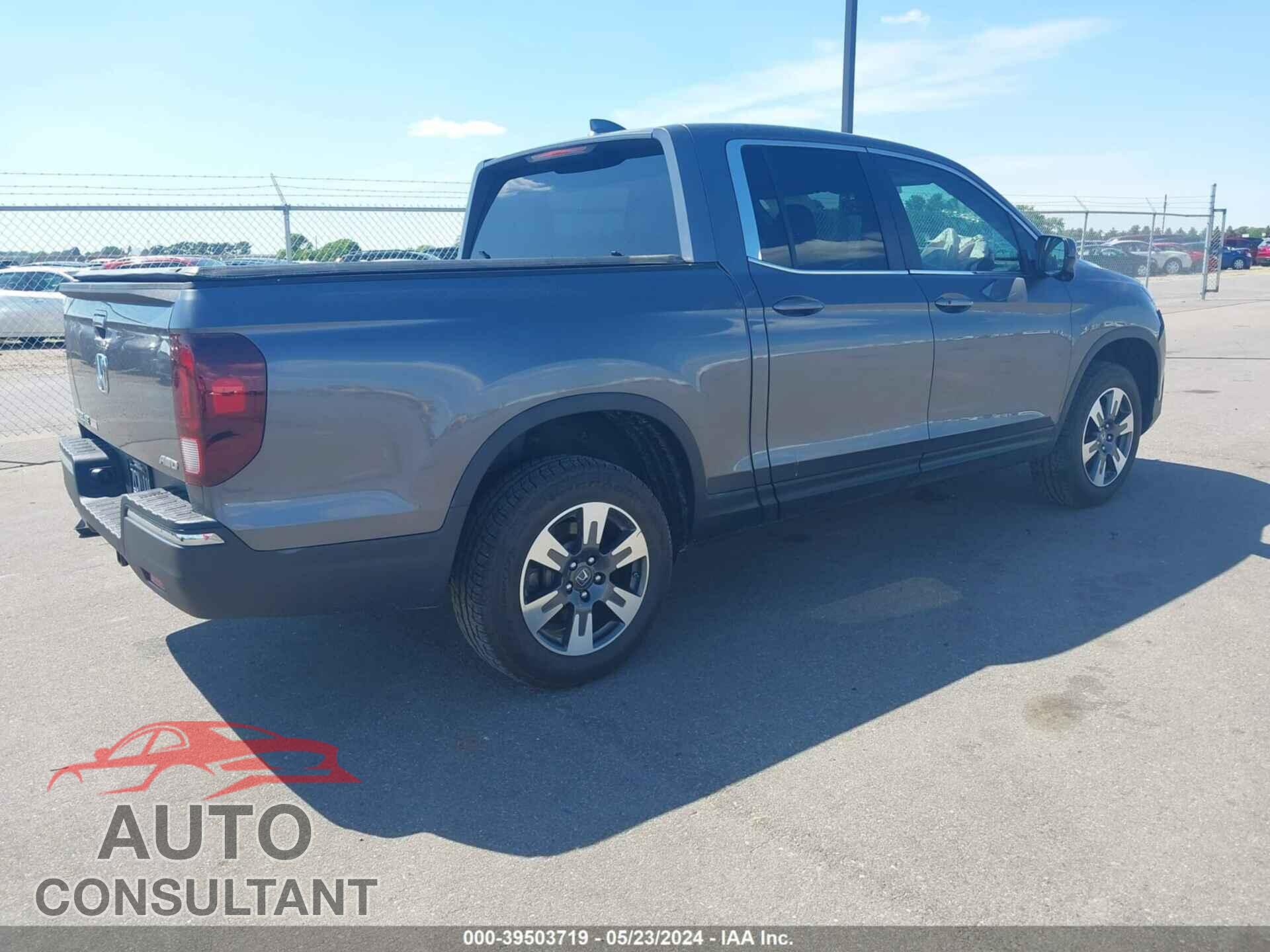 HONDA RIDGELINE 2017 - 5FPYK3F65HB032649