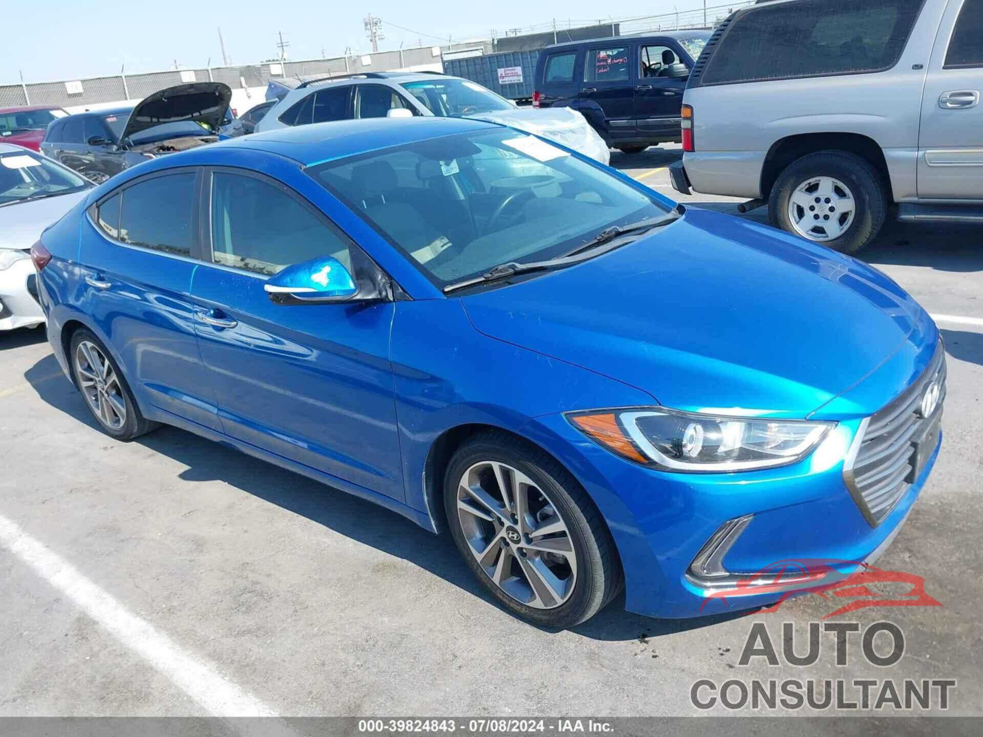 HYUNDAI ELANTRA 2017 - 5NPD84LF0HH017445