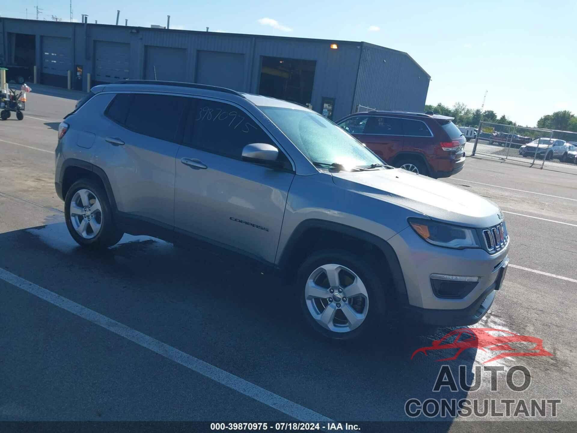 JEEP COMPASS 2019 - 3C4NJDBB1KT731244