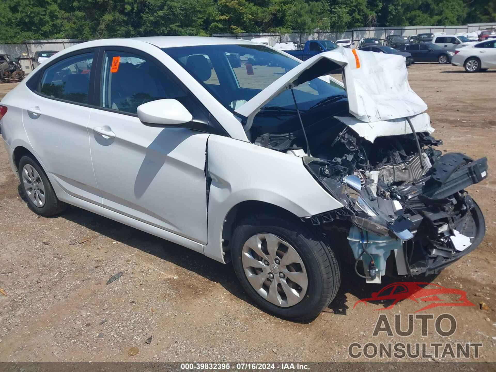 HYUNDAI ACCENT 2016 - KMHCT4AE6GU090341