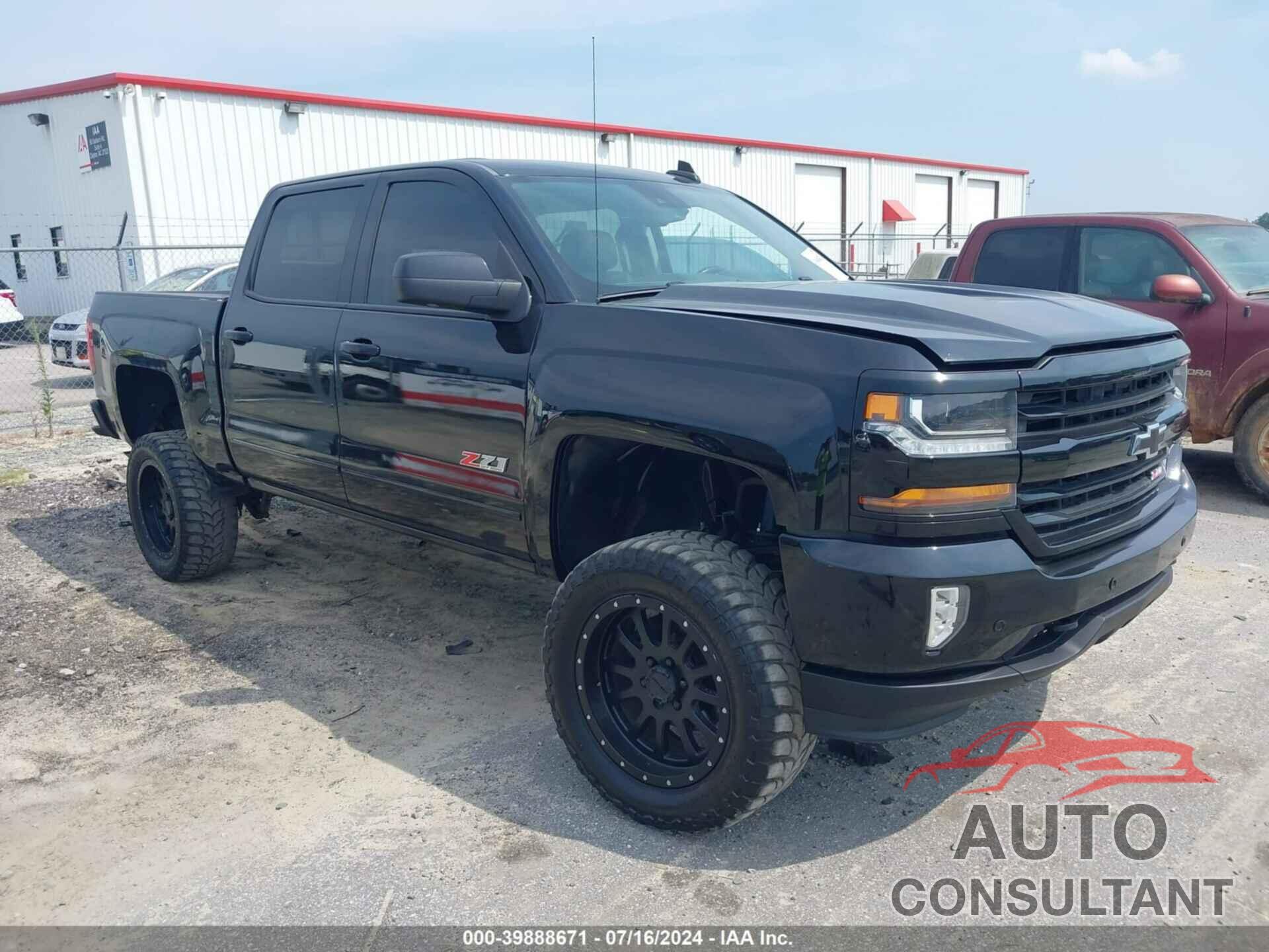 CHEVROLET SILVERADO 1500 2018 - 3GCUKSEC9JG299026