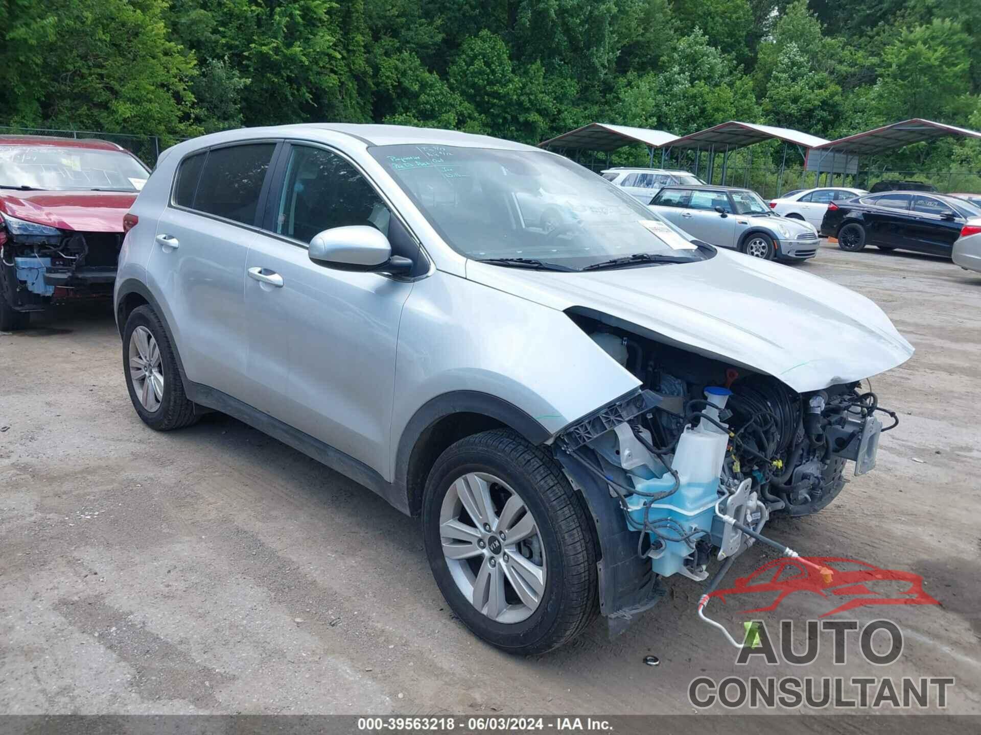 KIA SPORTAGE 2019 - KNDPM3AC0K7593382