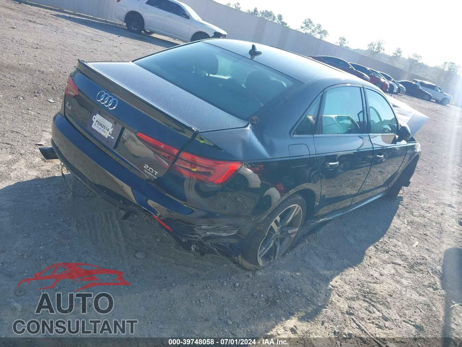 AUDI A4 2017 - WAUENAF47HN008812