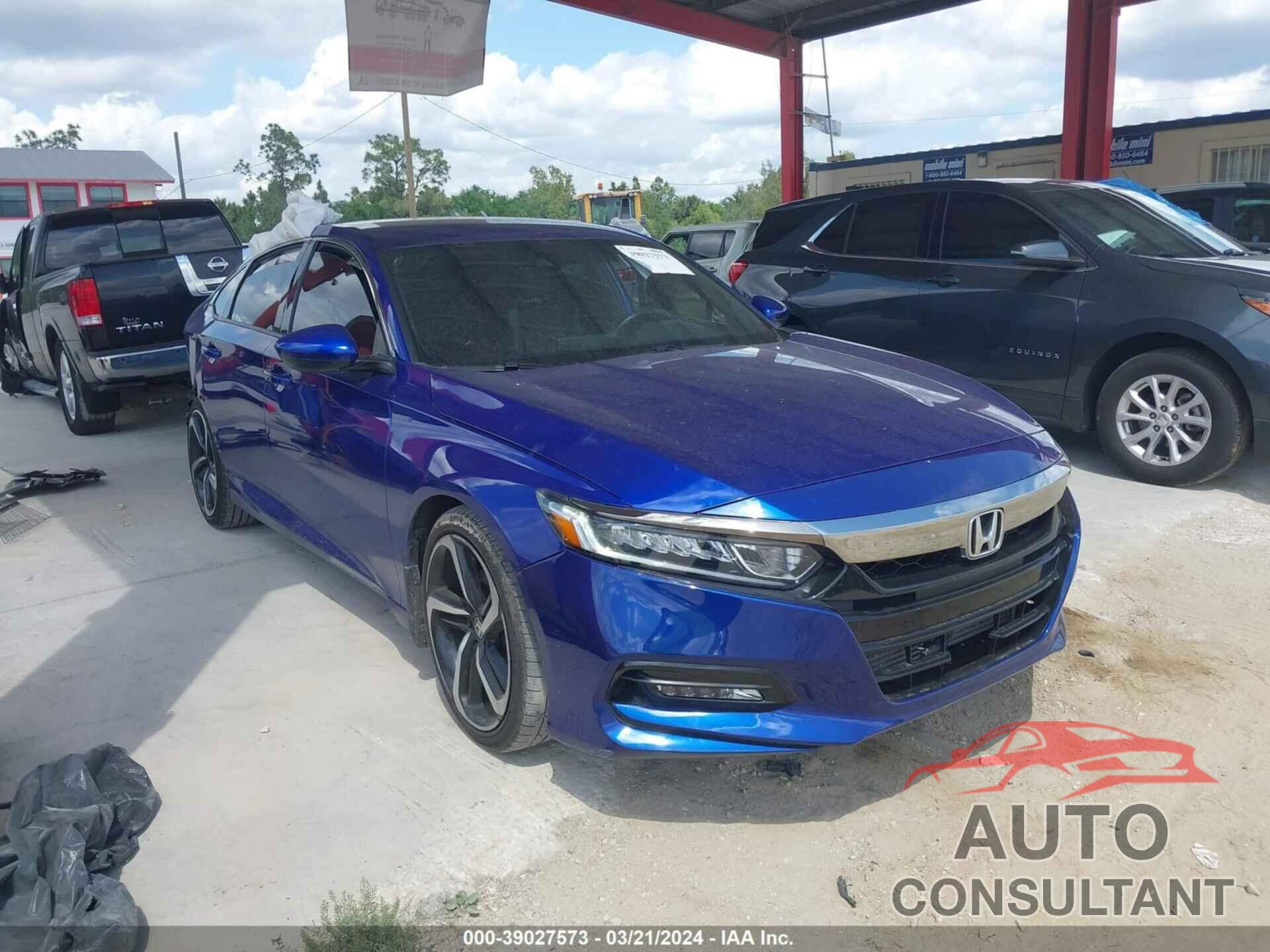 HONDA ACCORD 2018 - 1HGCV1F33JA245104