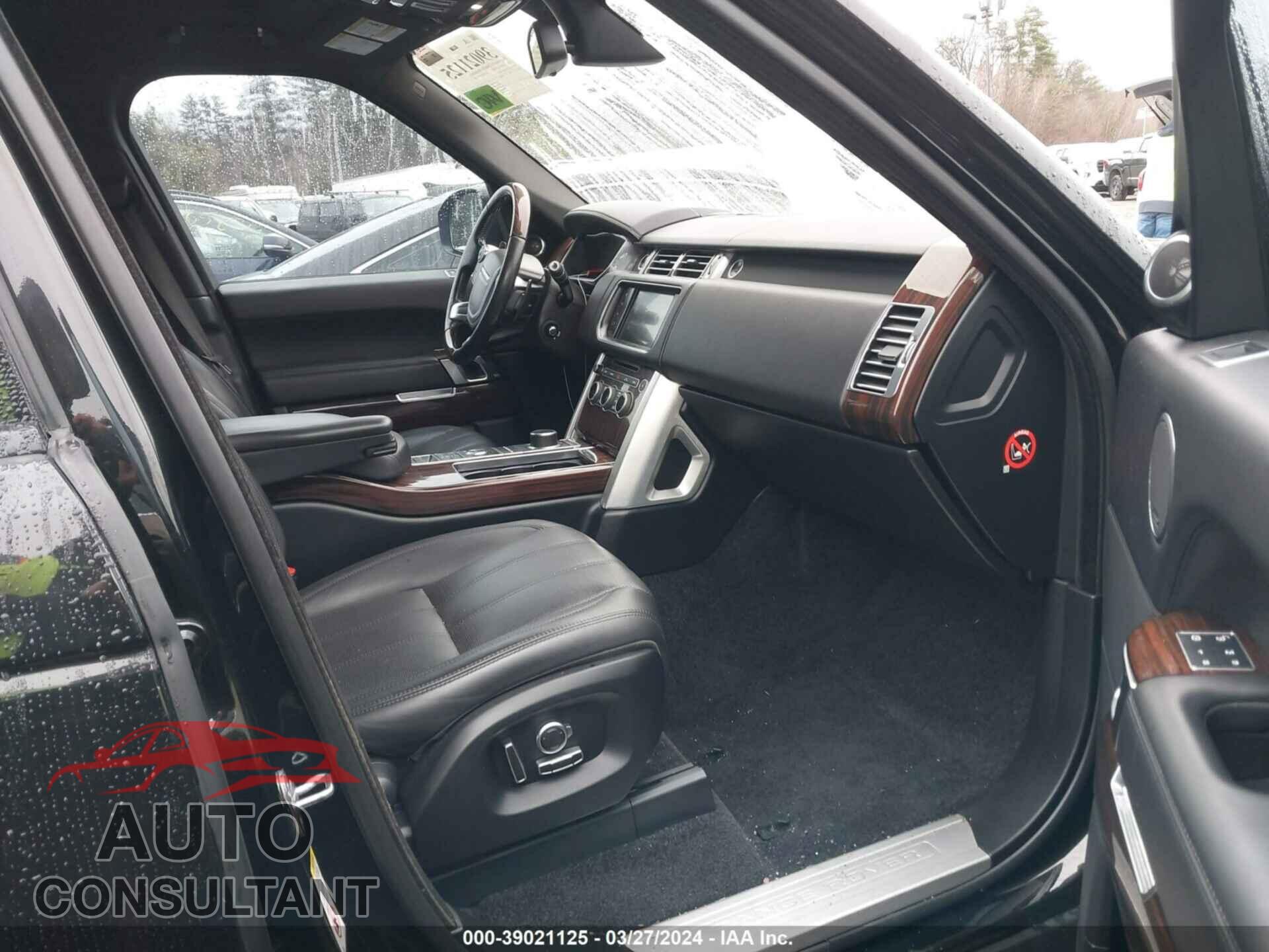 LAND ROVER RANGE ROVER 2016 - SALGS2EF6GA307106