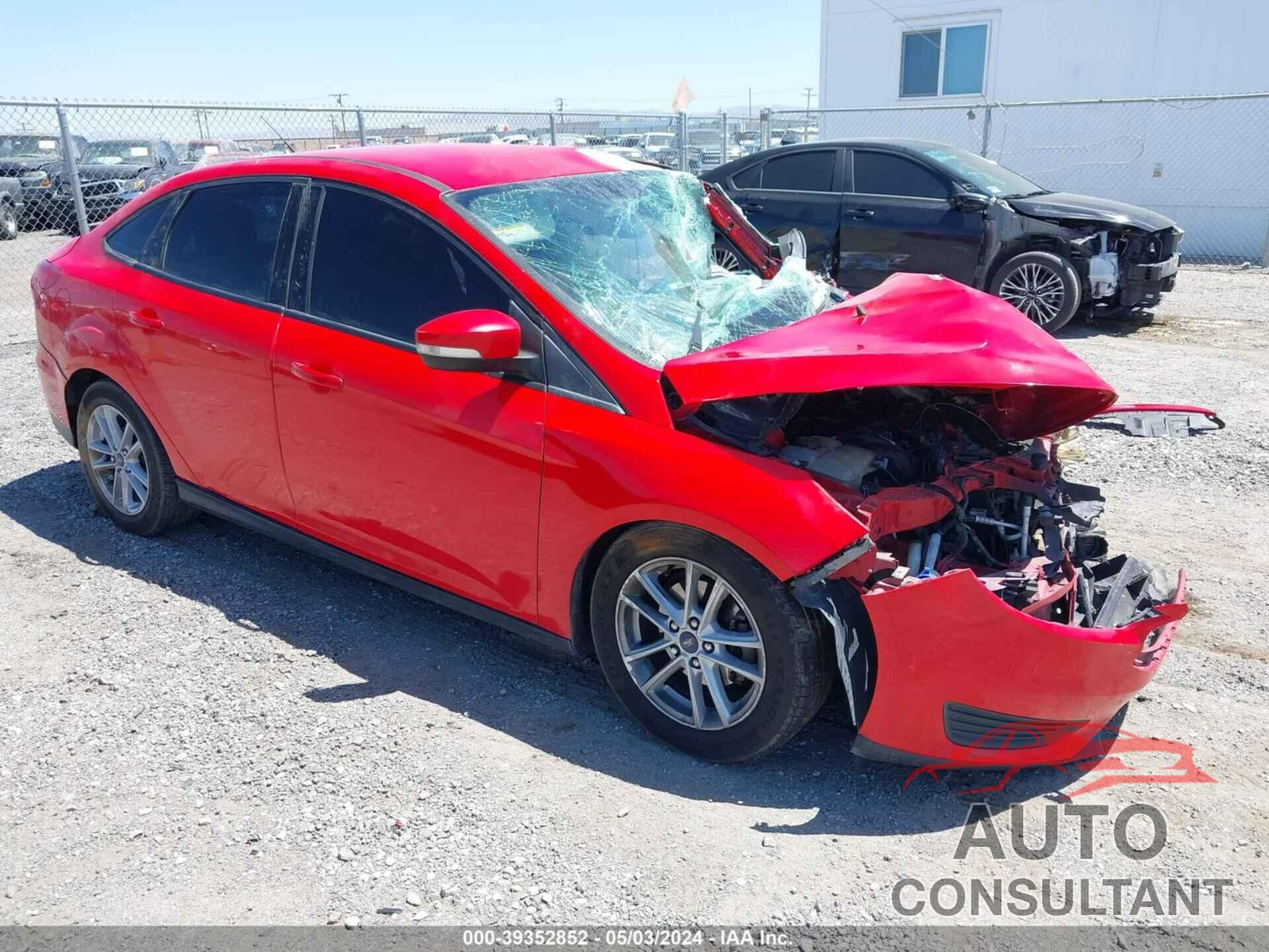 FORD FOCUS 2017 - 1FADP3F20HL304548