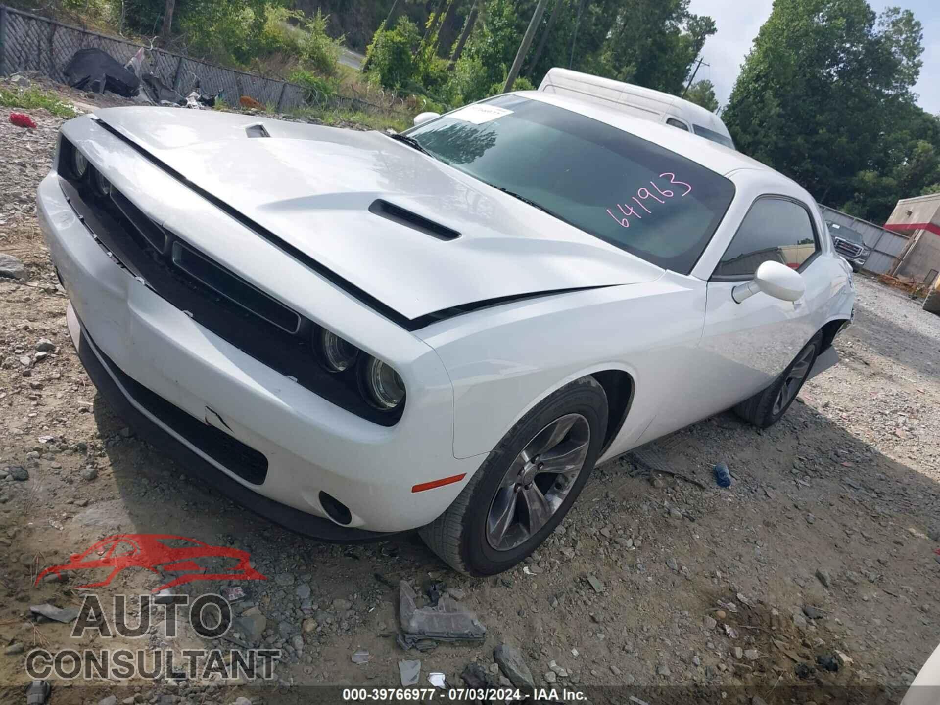 DODGE CHALLENGER 2019 - 2C3CDZAG2KH641963