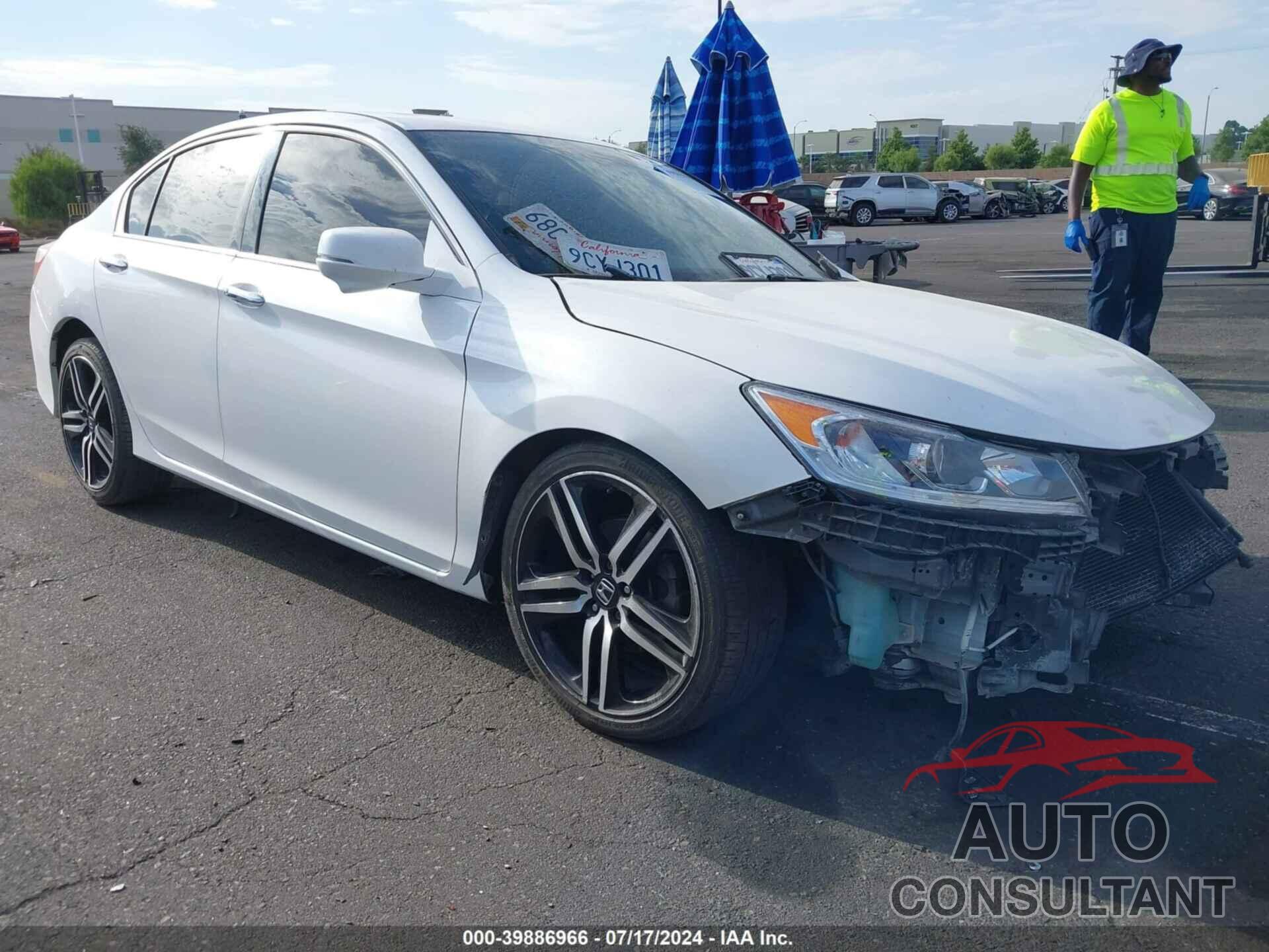 HONDA ACCORD 2016 - 1HGCR3F86GA014041