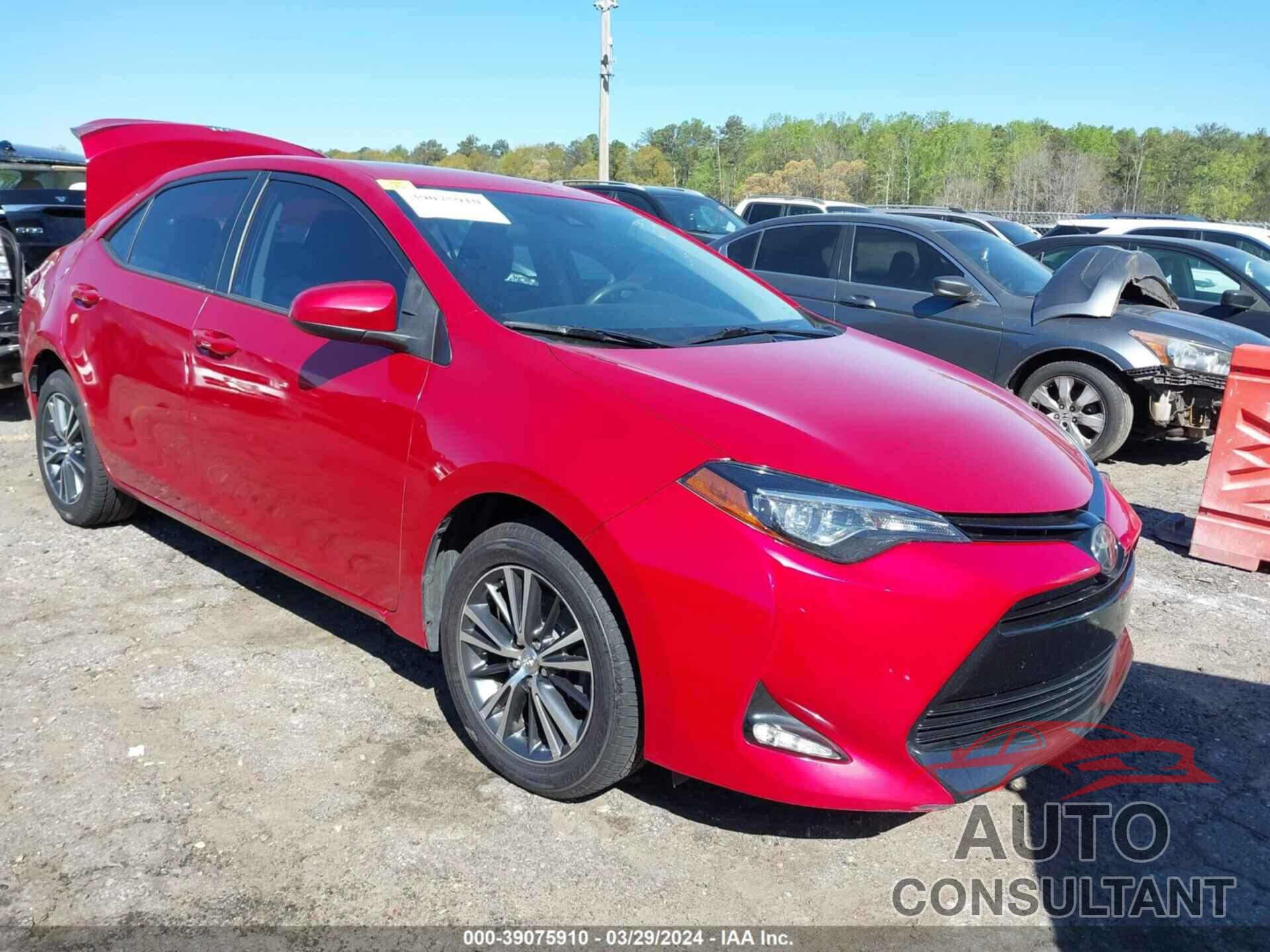 TOYOTA COROLLA 2018 - 5YFBURHEXJP834835