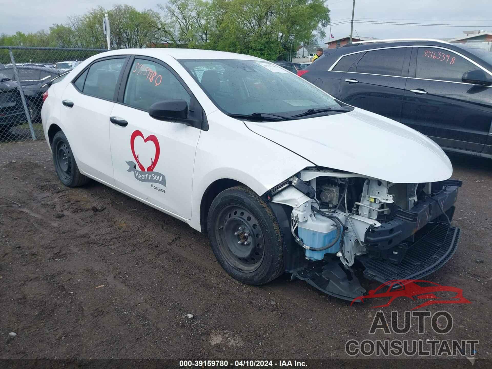 TOYOTA COROLLA 2018 - 2T1BURHE4JC075454
