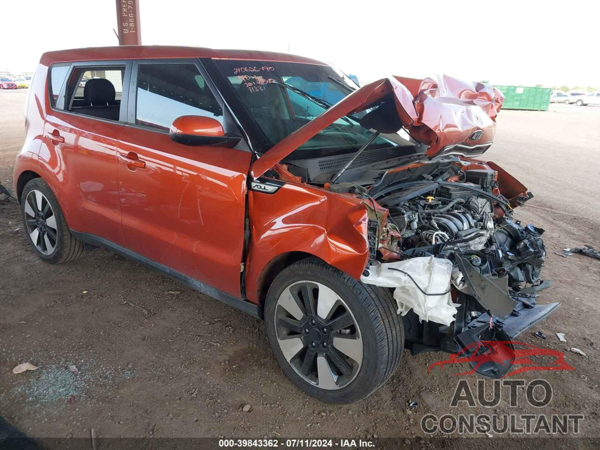 KIA SOUL 2018 - KNDJP3A57J7589133