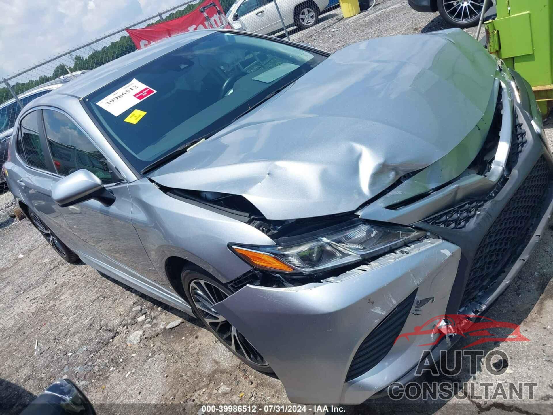 TOYOTA CAMRY 2019 - 4T1B11HK9KU812728