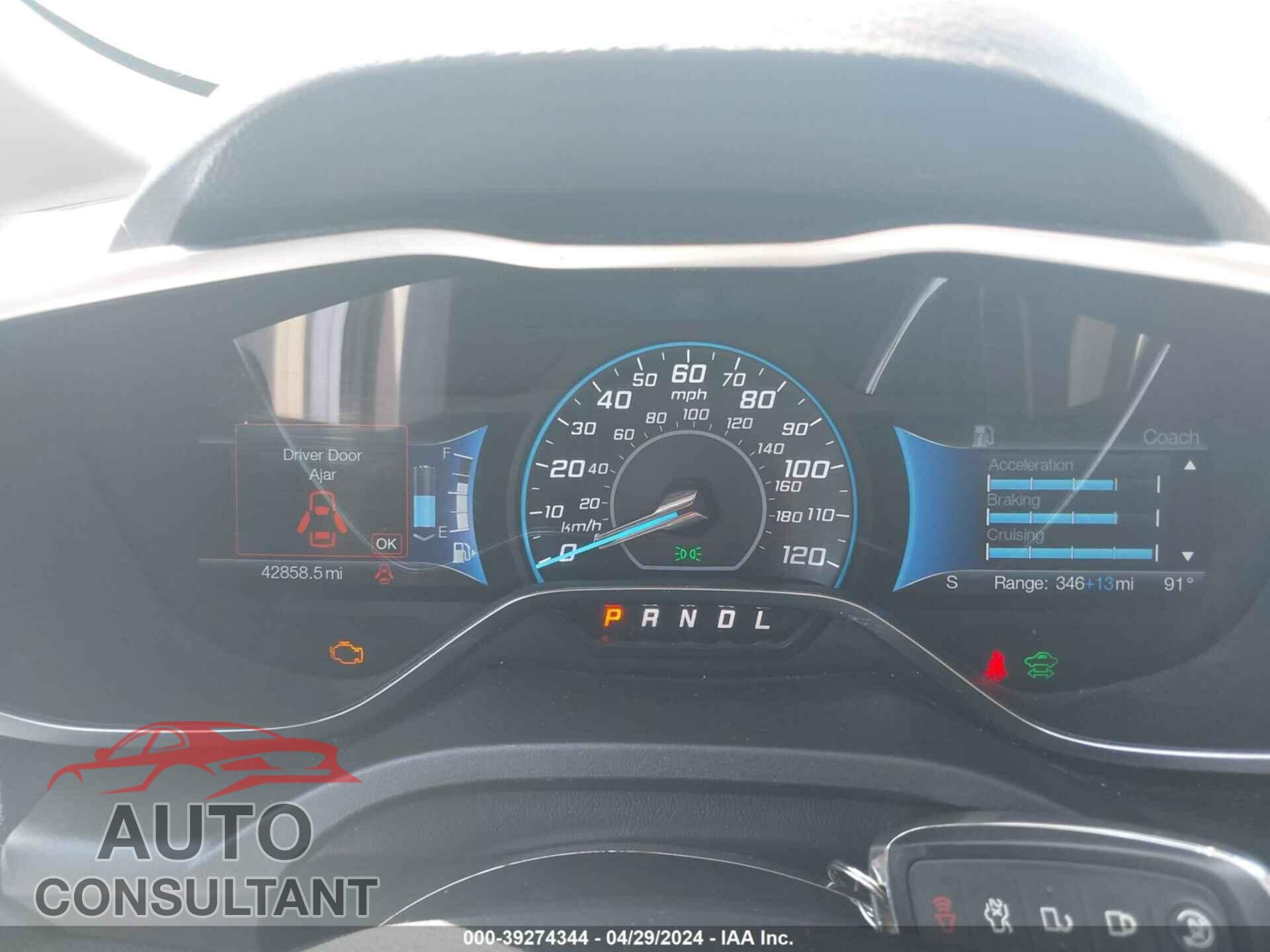FORD C-MAX 2016 - 1FADP5CU6GL111675