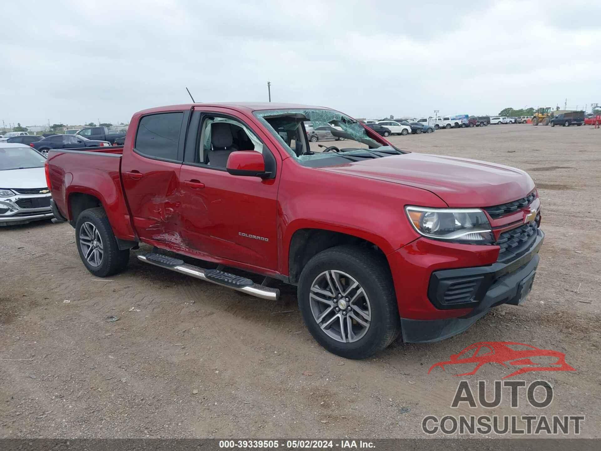 CHEVROLET COLORADO 2021 - 1GCGSBEN4M1124006