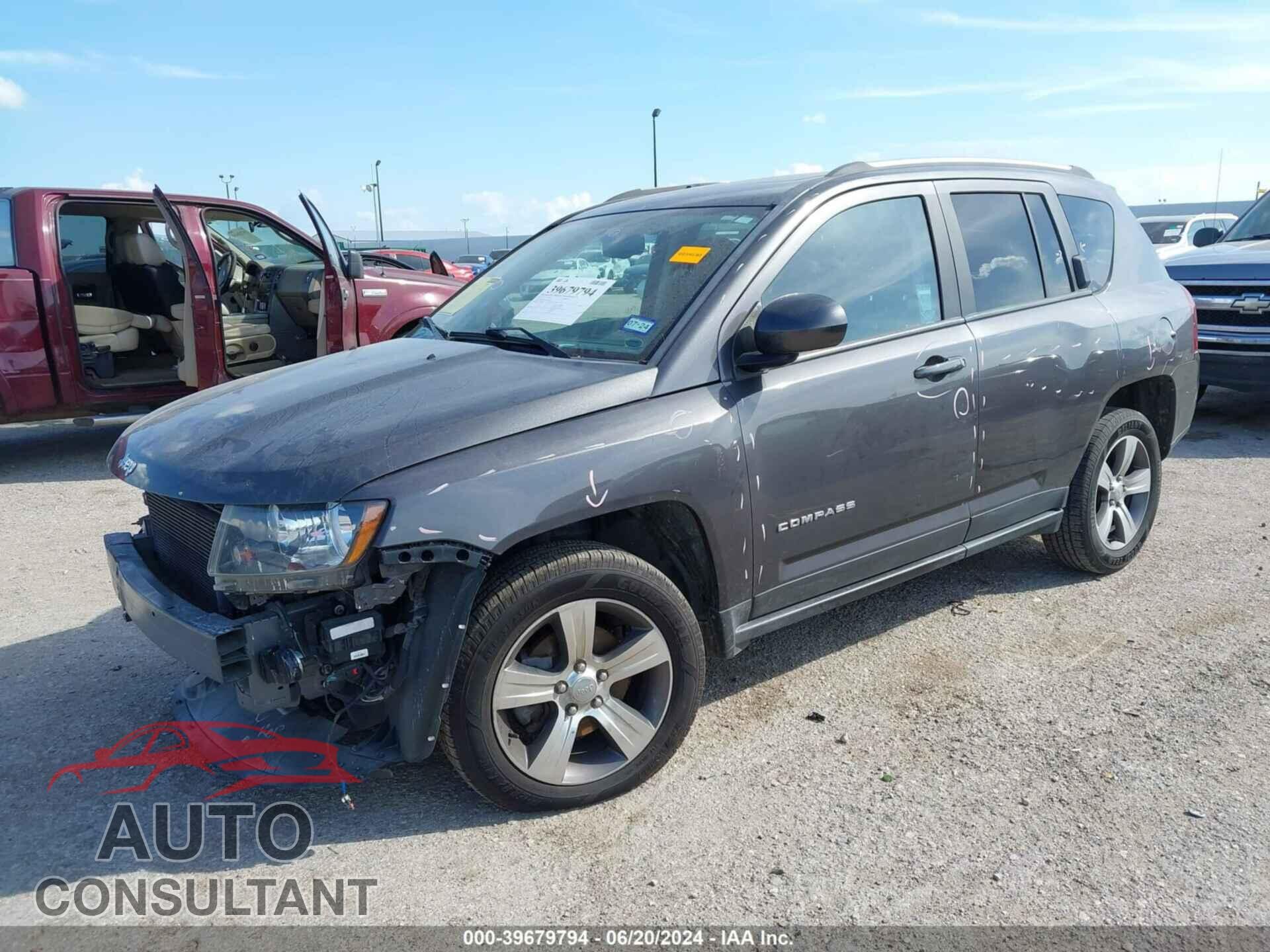 JEEP COMPASS 2017 - 1C4NJCEB3HD189228