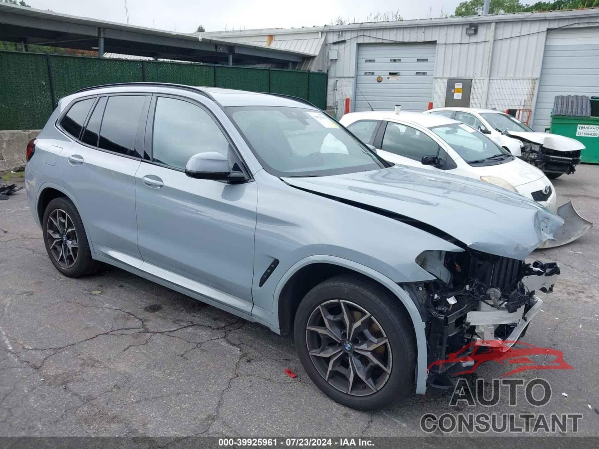 BMW X3 2022 - WBX57DP0XNN186416