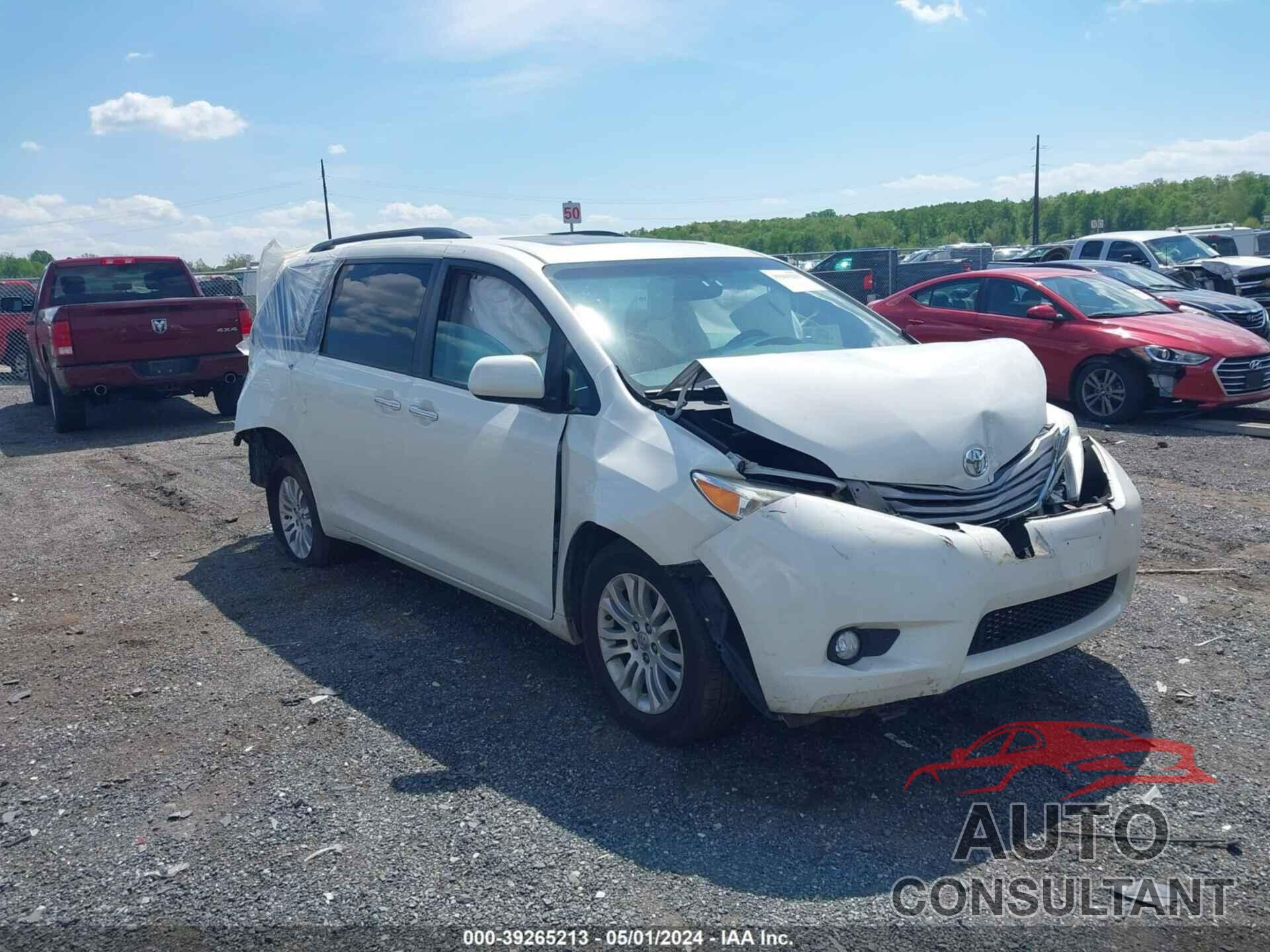 TOYOTA SIENNA 2017 - 5TDYZ3DC1HS897577