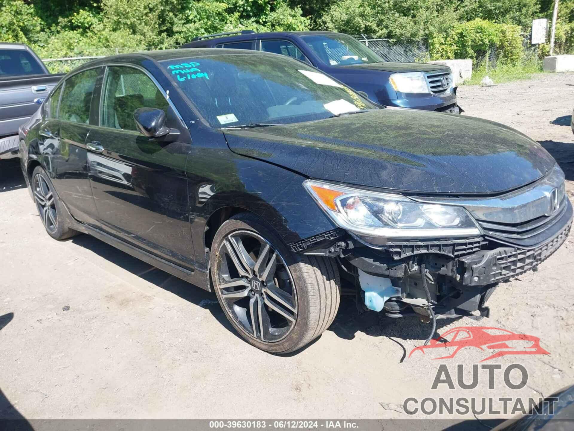 HONDA ACCORD 2017 - 1HGCR2F52HA215565