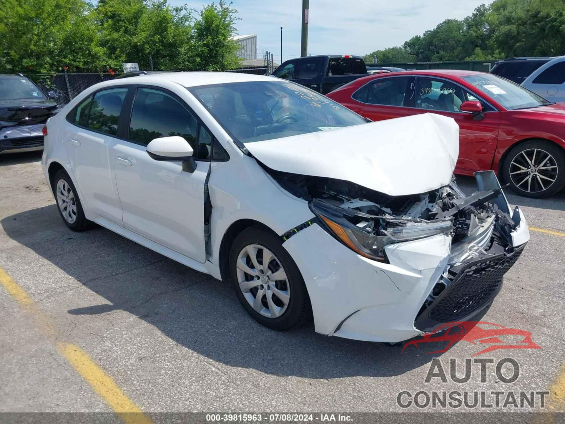 TOYOTA COROLLA 2021 - 5YFEPMAE9MP222387
