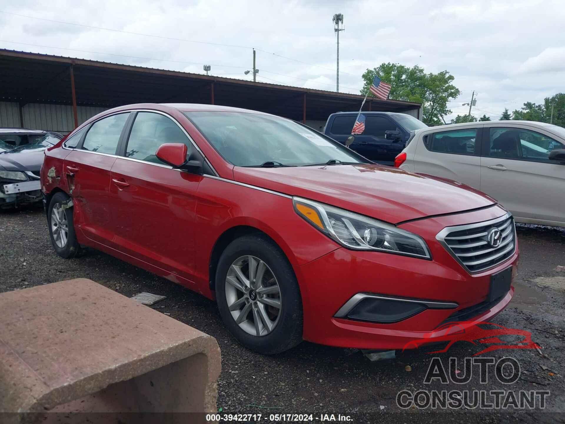 HYUNDAI SONATA 2017 - 5NPE24AF2HH445235