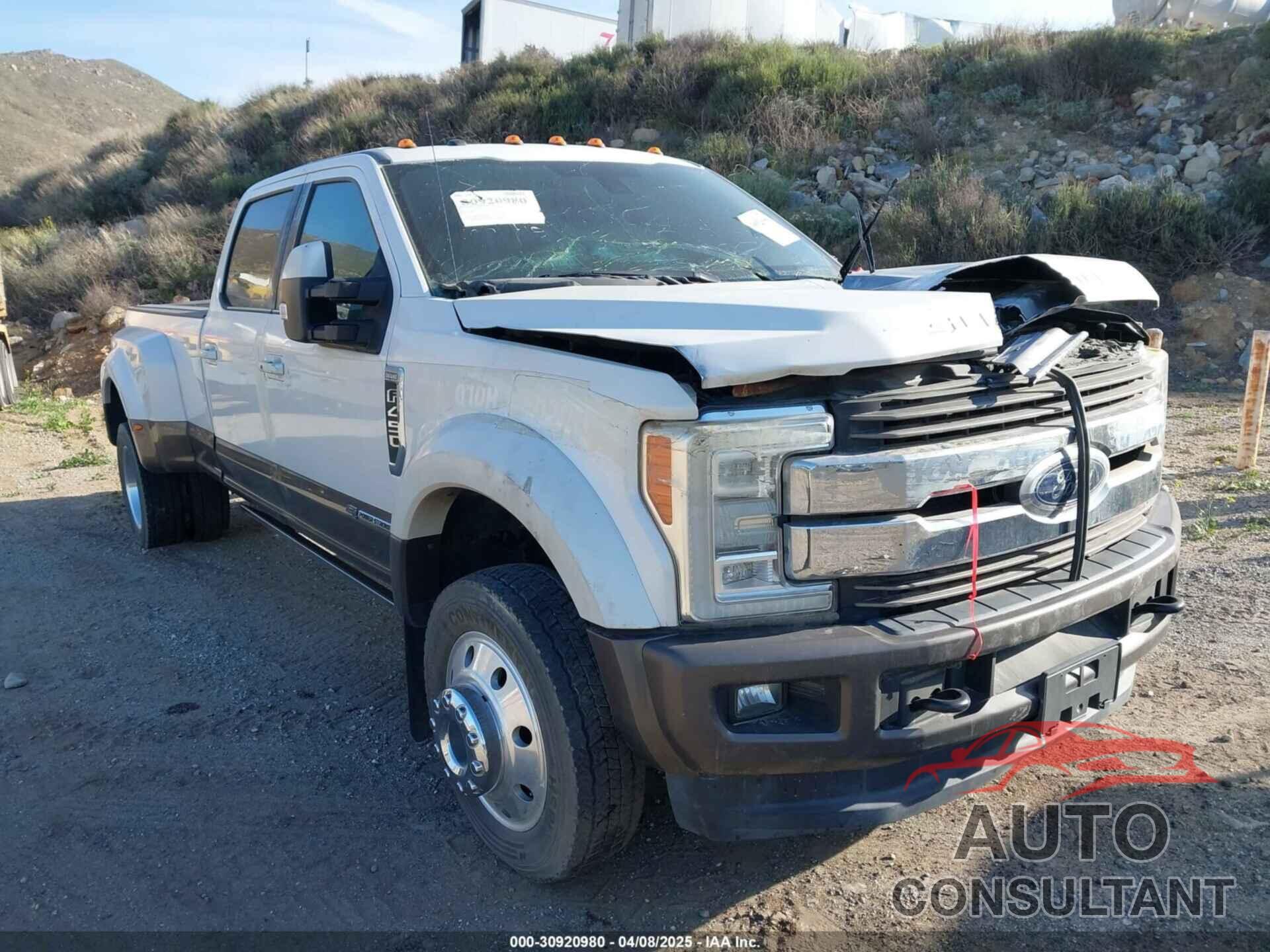 FORD F-450 2017 - 1FT8W4DTXHEC79341