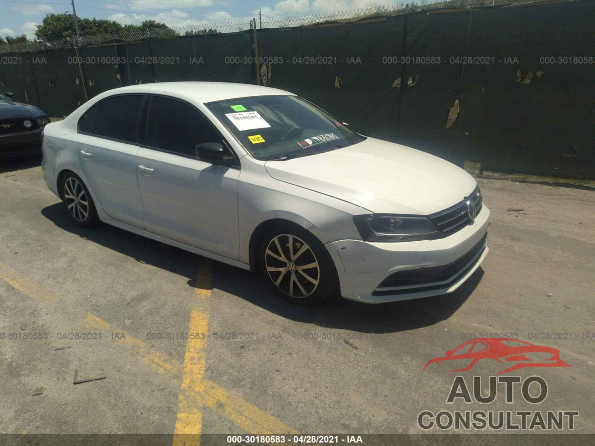 VOLKSWAGEN JETTA SEDAN 2016 - 3VWB67AJXGM411708