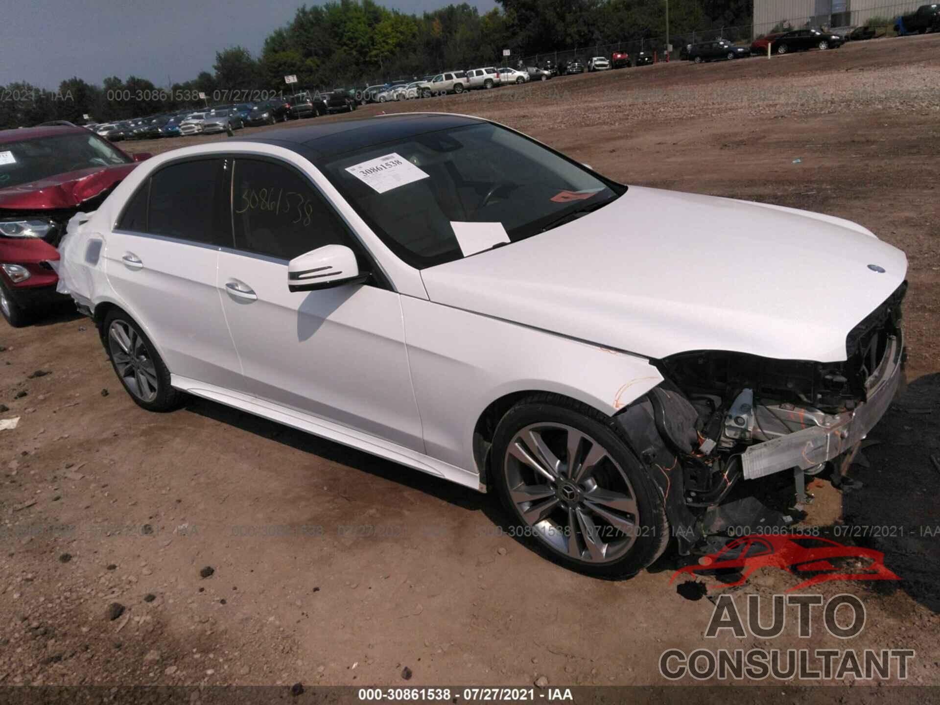 MERCEDES-BENZ E-CLASS 2016 - WDDHF8JB3GB191515