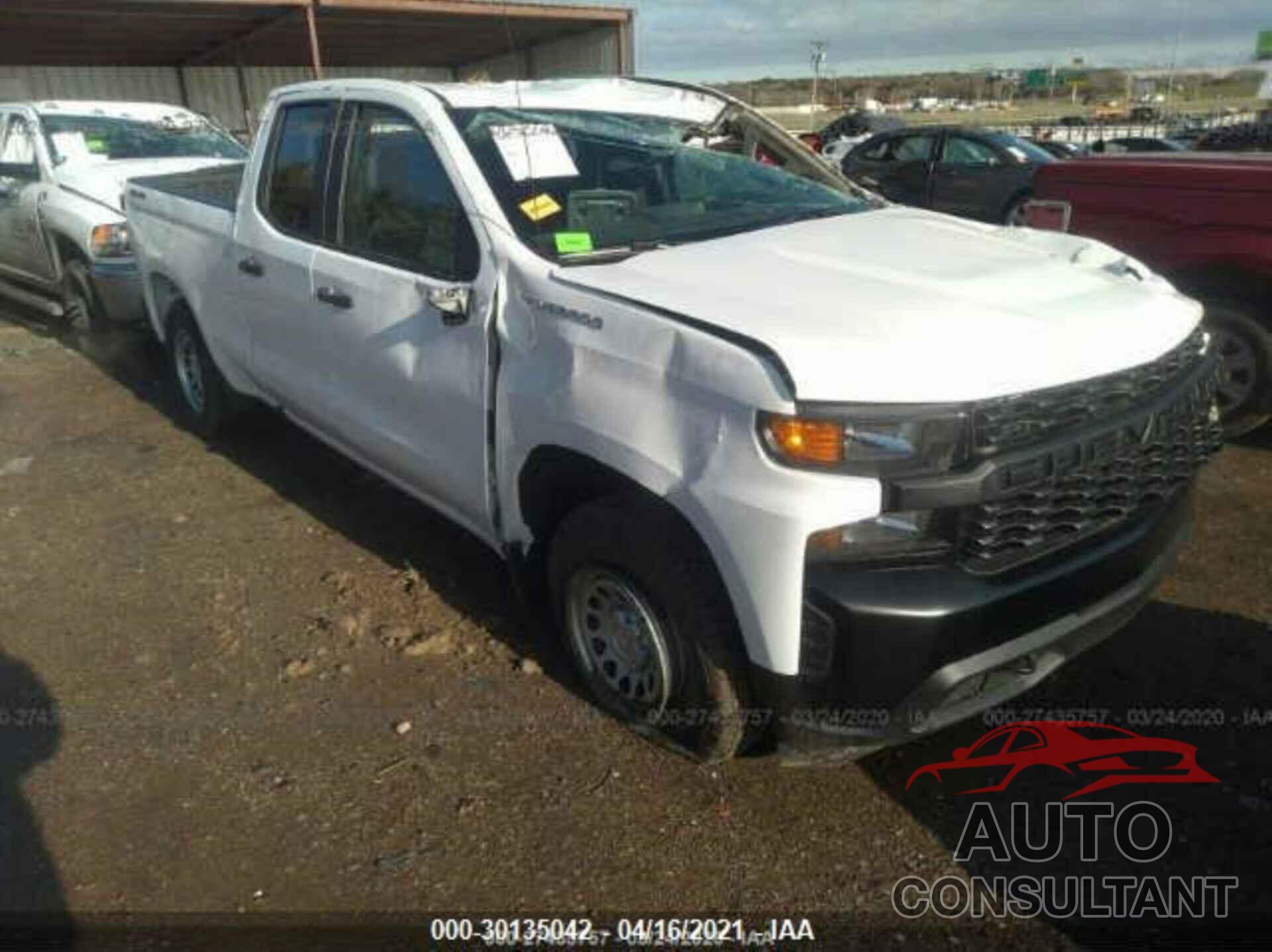 CHEVROLET SILVERADO 1500 2020 - 1GCRYAEF2LZ209114