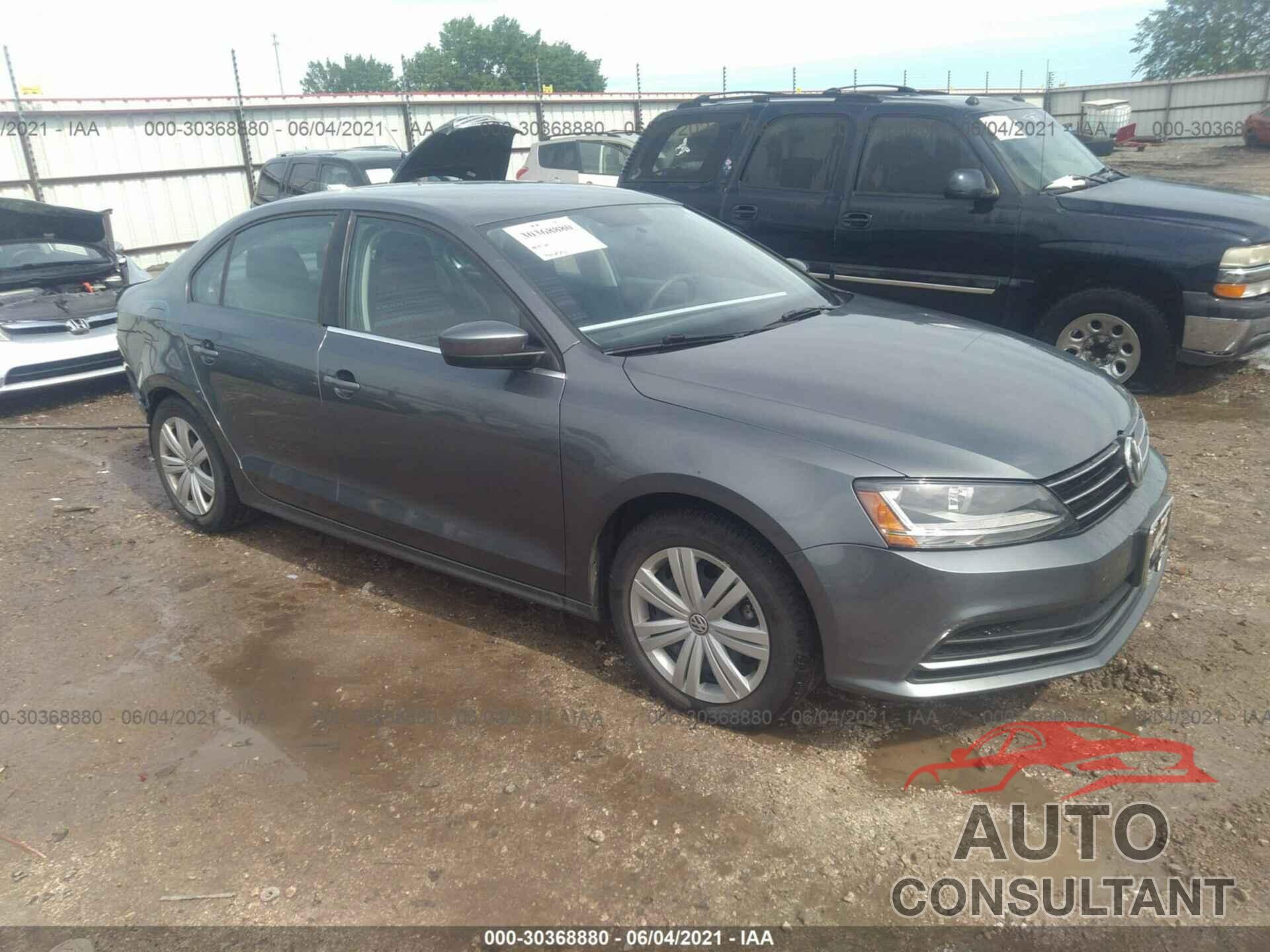 VOLKSWAGEN JETTA 2017 - 3VW2B7AJ5HM334114