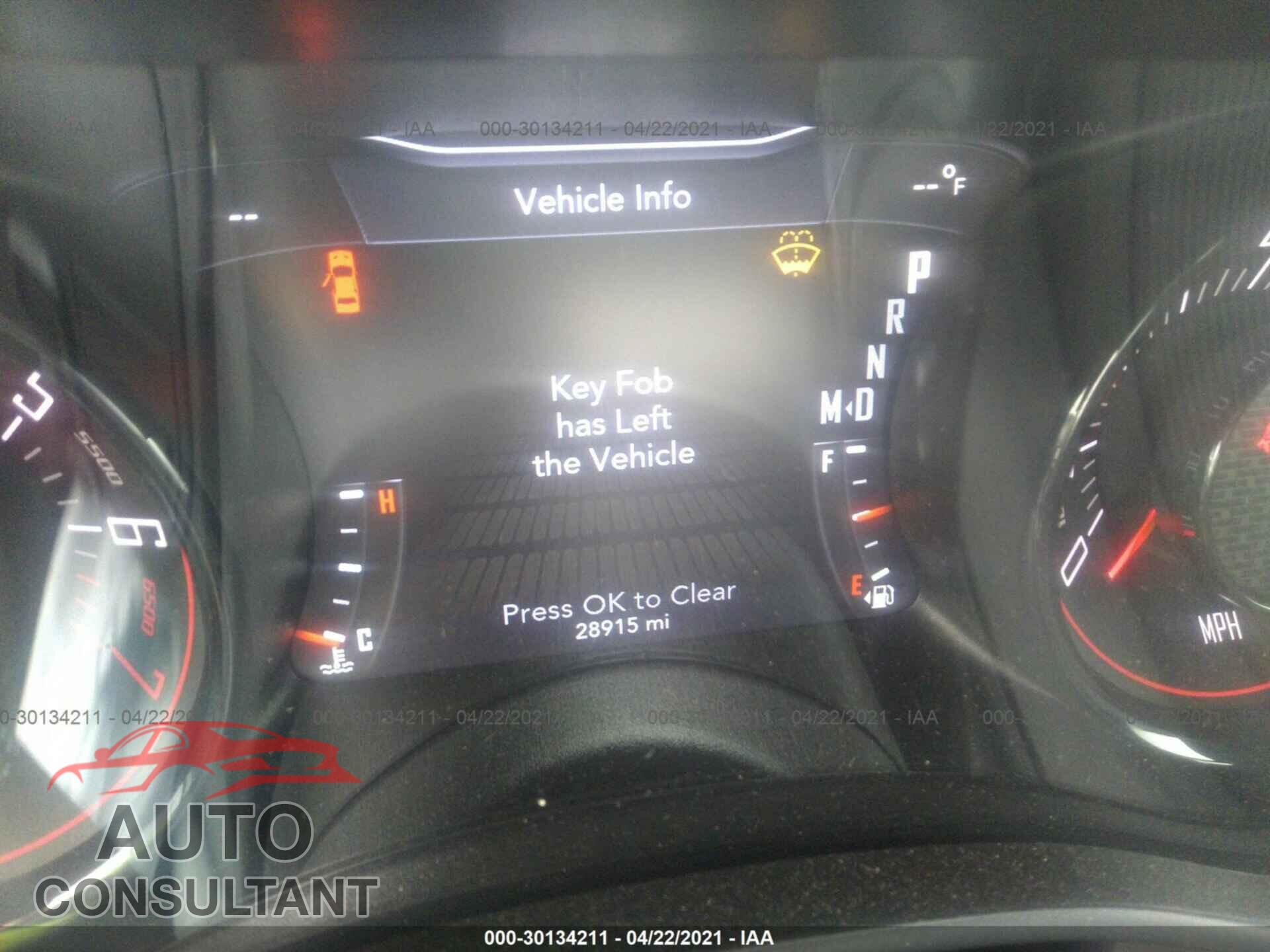 DODGE CHALLENGER 2019 - 2C3CDZAG5KH670177